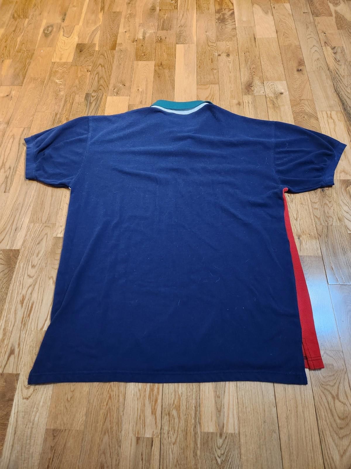 Designer VTG 90s Atlanta Olympic Games Mens L Polo Shirt Colorblock Size US L / EU 52-54 / 3 - 6 Thumbnail