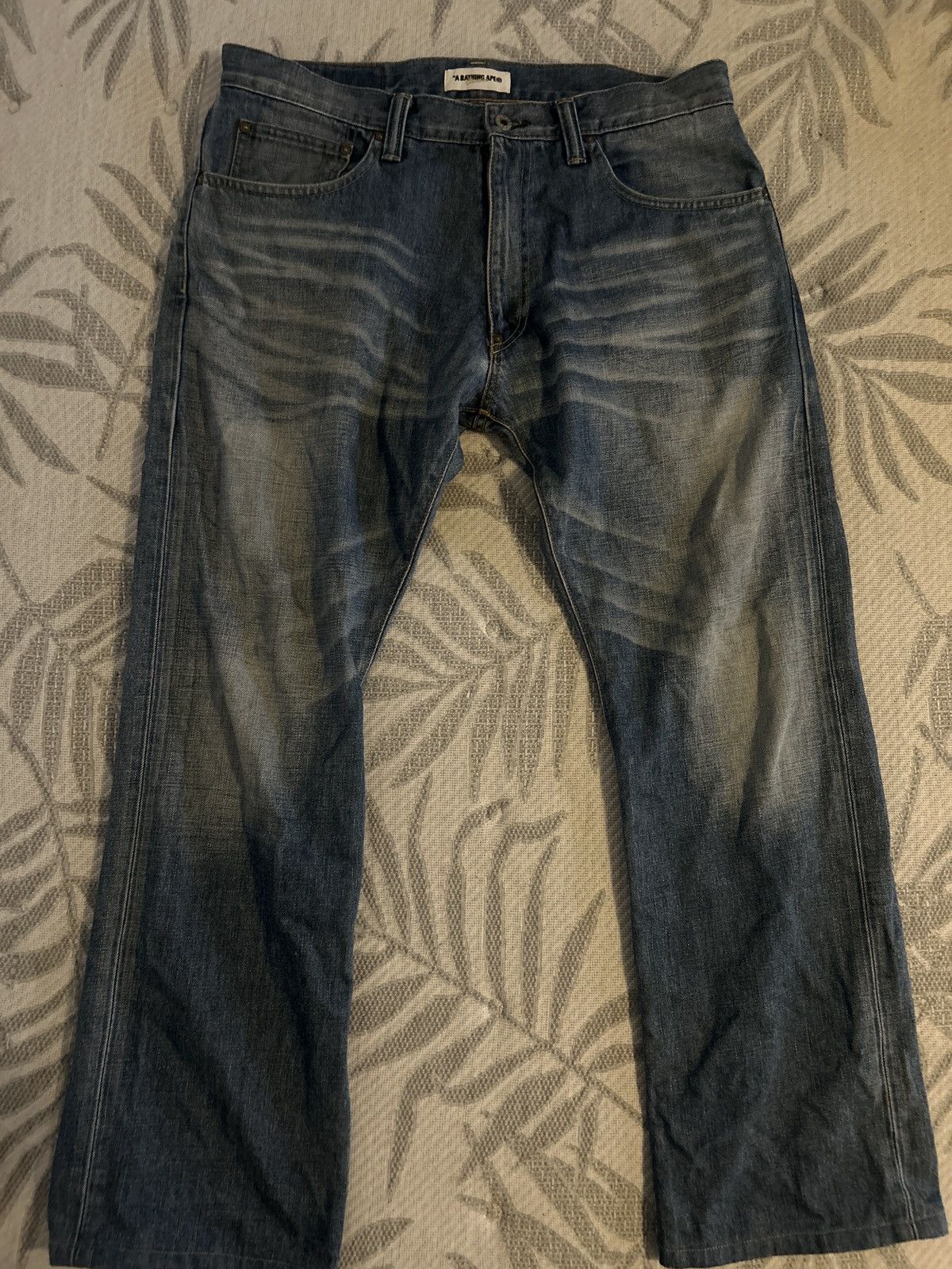 Bape 2000s Nigo Era Jeans Size US 32 / EU 48 - 2 Thumbnail