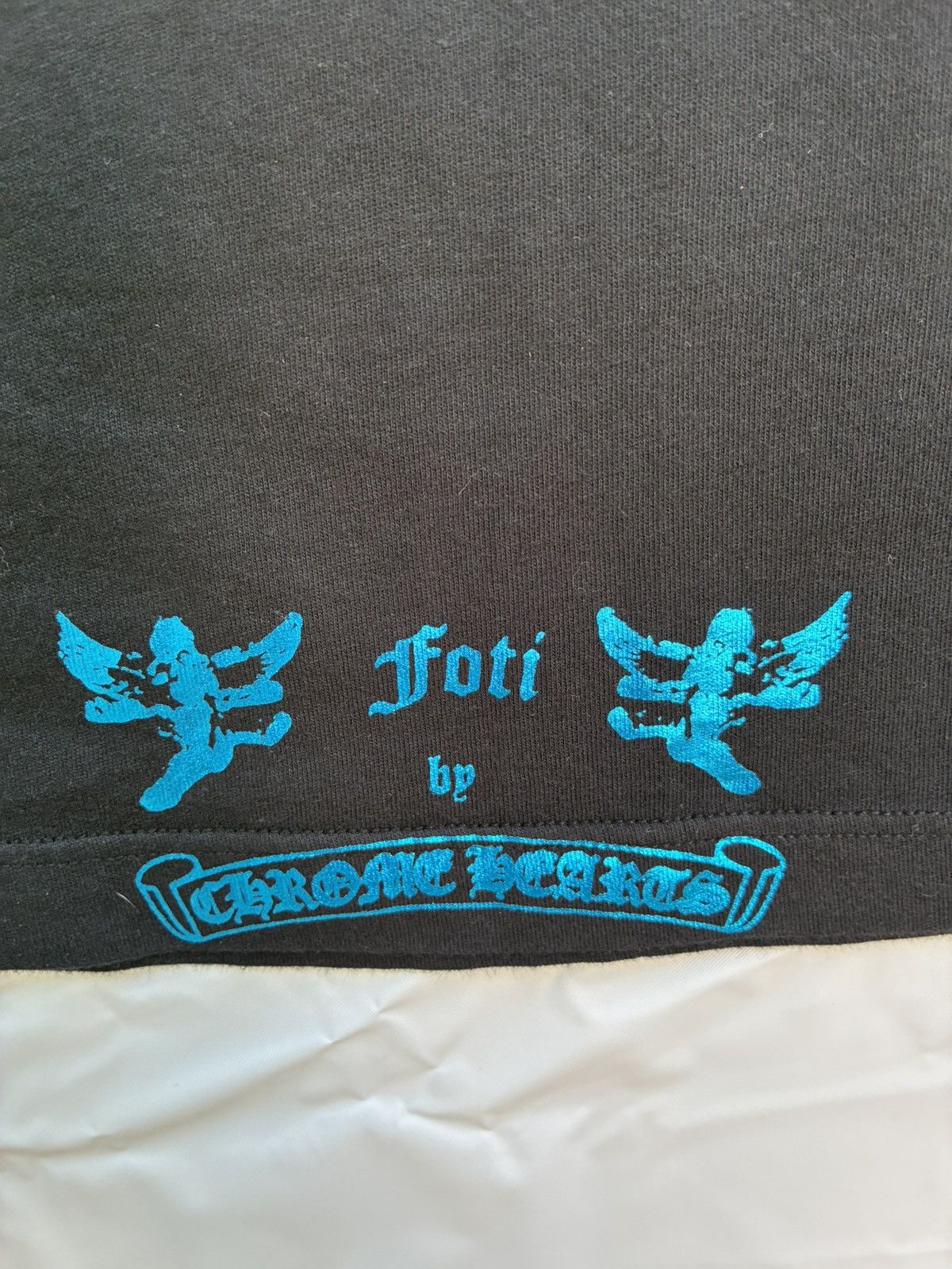 Chrome Hearts Chrome Hearts Foti metallic blue t-shirt Size US S / EU 44-46 / 1 - 6 Thumbnail