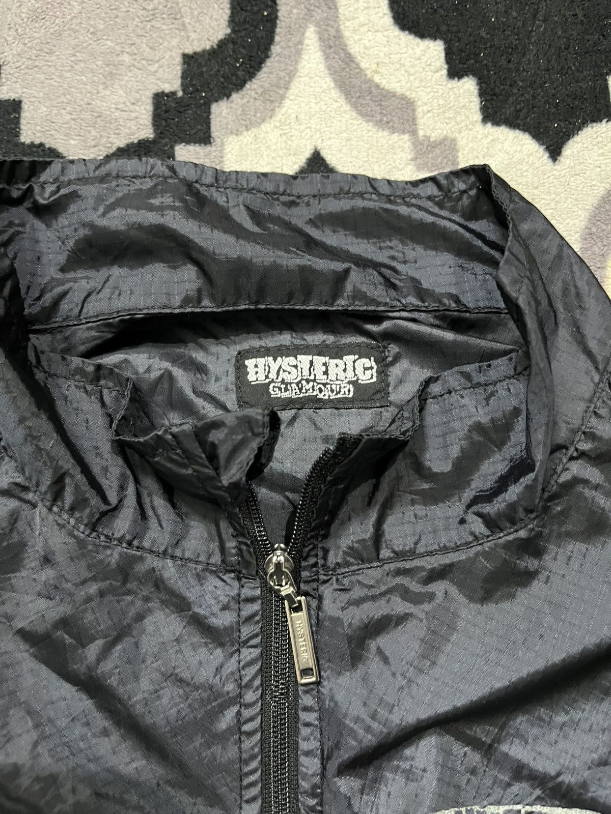 Hysteric Glamour 2000s hysteric glamour mini reflective windbreaker jacket Size US S / EU 44-46 / 1 - 8 Thumbnail