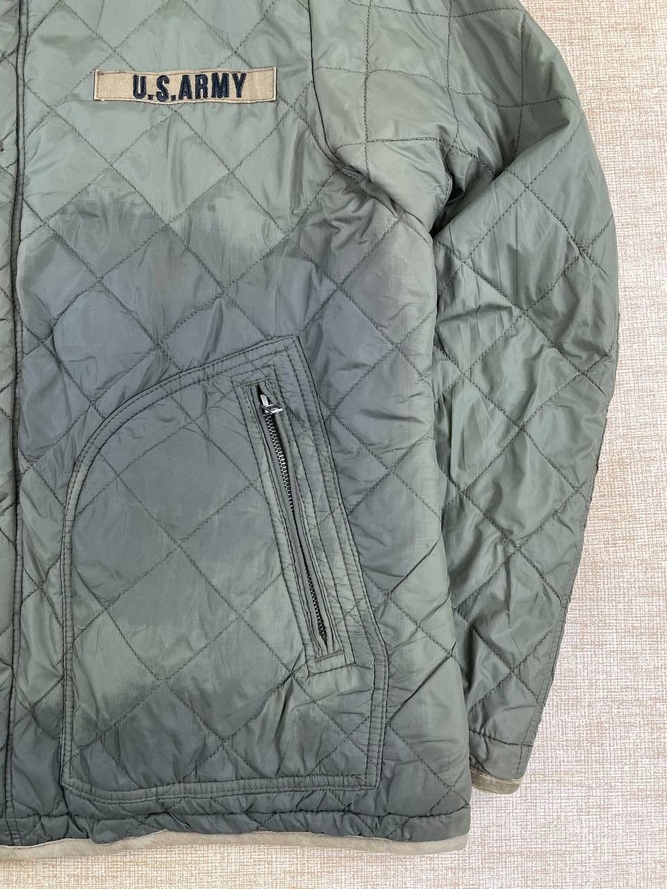 Vintage Vintage Back Number US Air Force Quilted Button Jacket Size US M / EU 48-50 / 2 - 10 Thumbnail