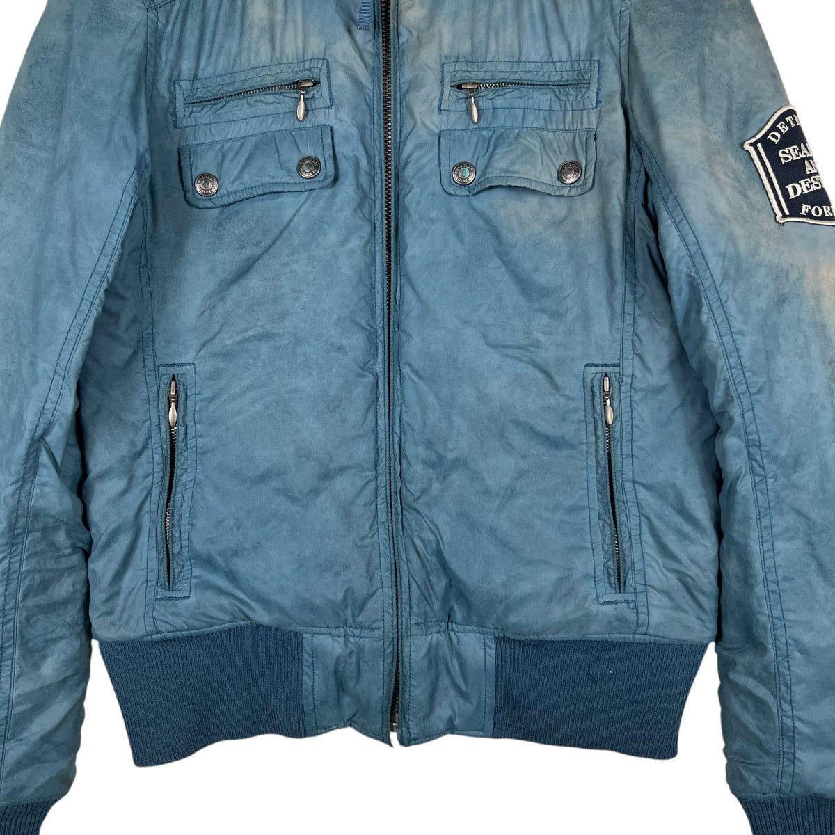 Hysteric Glamour 🔥 HYSTERIC GLAMOUR PRIMALOFT DETROIT SEARCH AND DESTROY Size US S / EU 44-46 / 1 - 4 Thumbnail