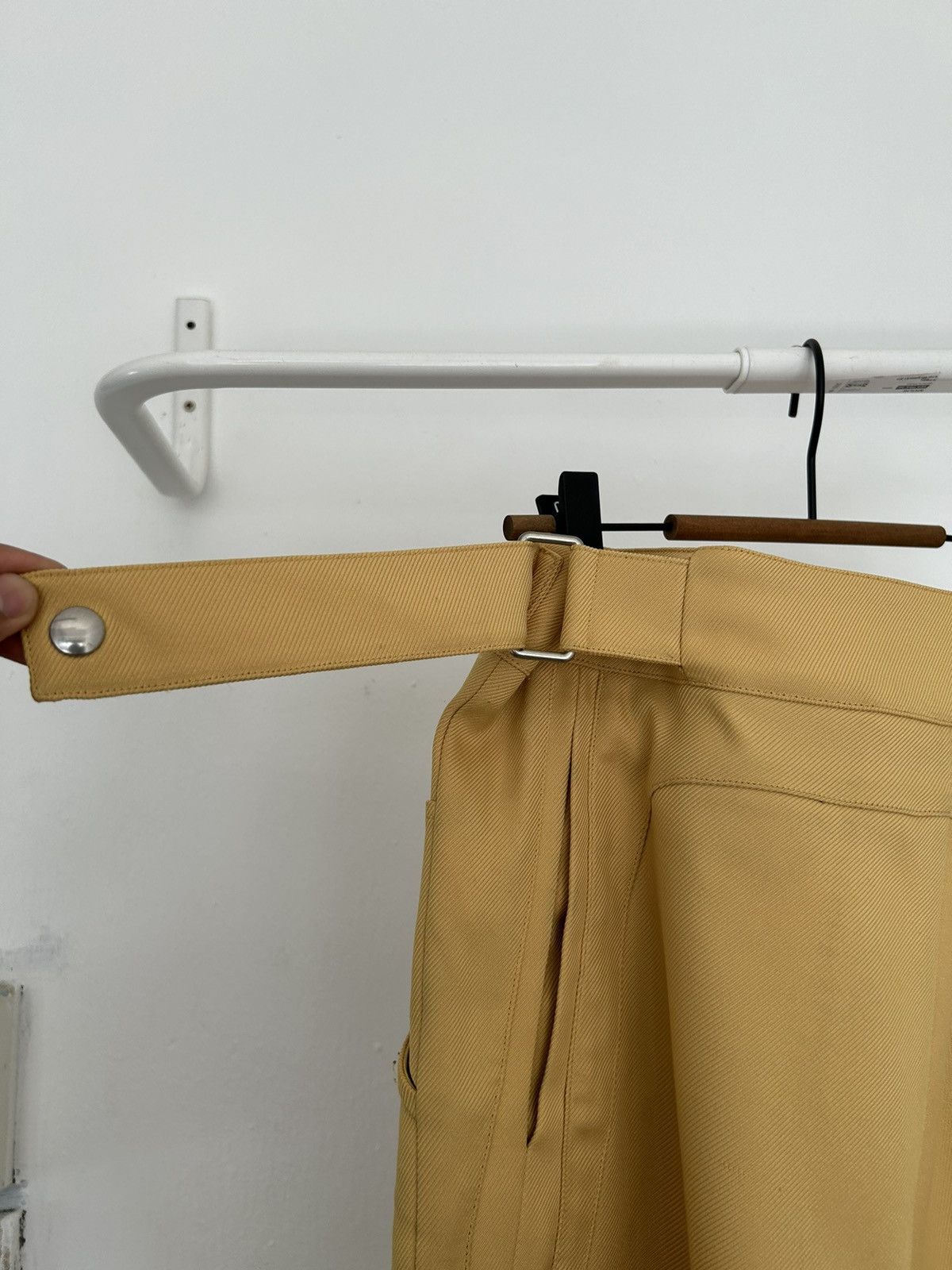 Kiko Kostadinov Ss19 tajima yellow utility trousers Size US 30 / EU 46 - 17 Thumbnail