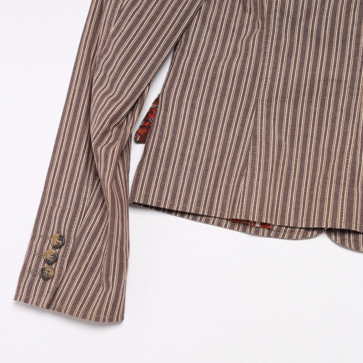 Dolce & Gabbana Vintage Dolce Gabbana Blazer Striped floral printed Size M / US 6-8 / IT 42-44 - 8 Thumbnail