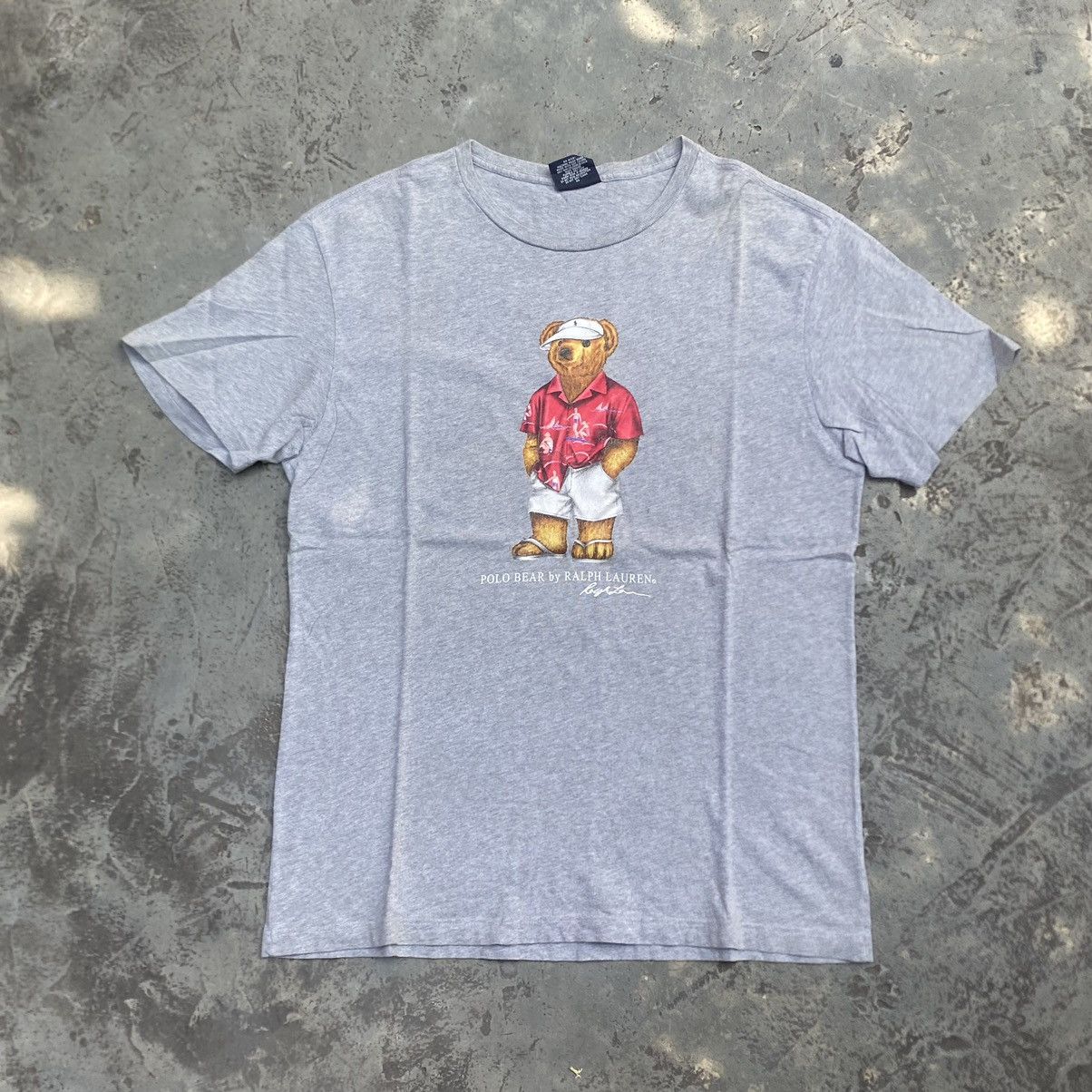 Polo Ralph Lauren Vintage Poli Bear Tshirt Size US S / EU 44-46 / 1 - 1 Thumbnail
