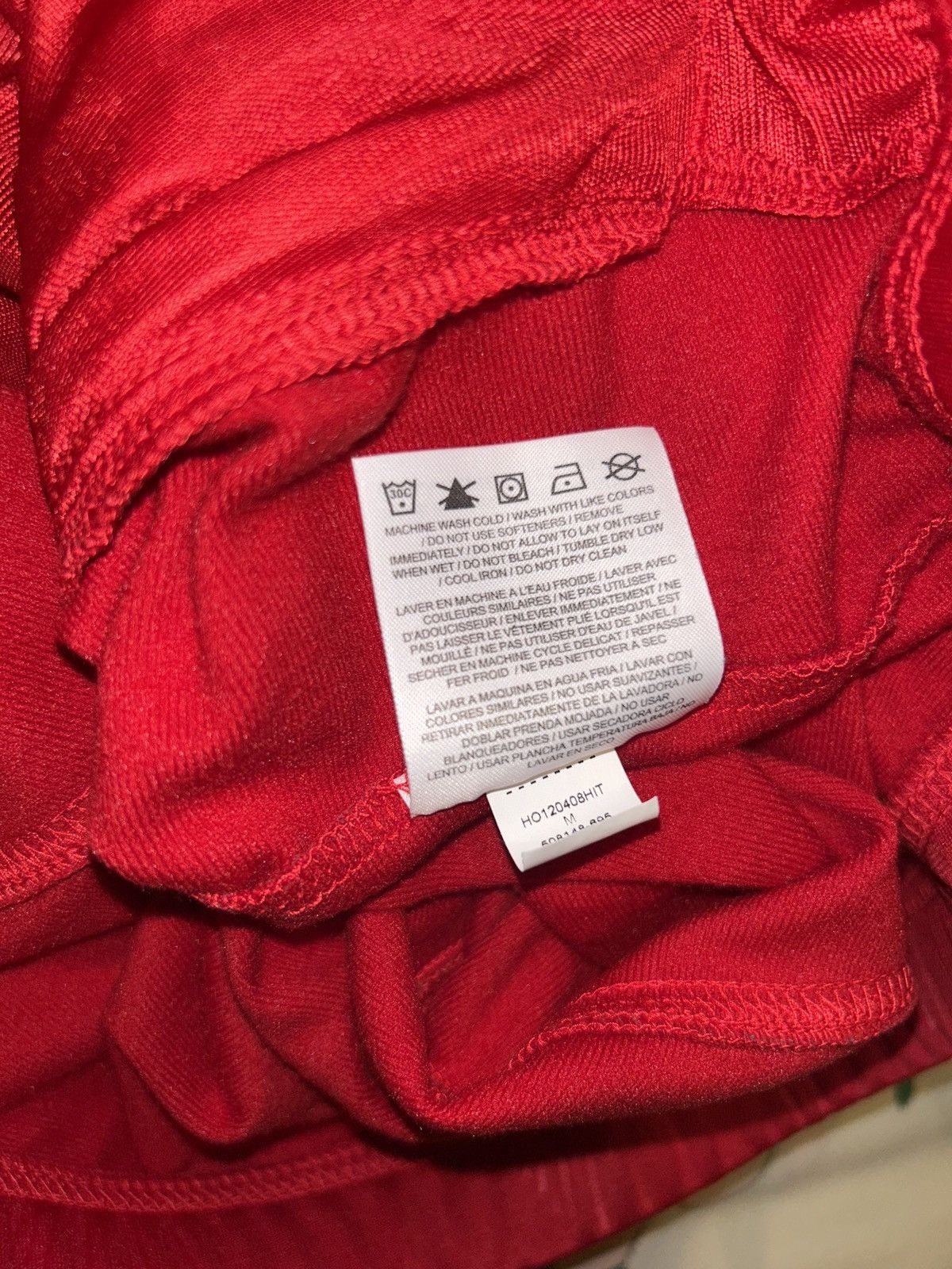 Jordan Brand × Nike Jordan Dri-Fit Classic Red Zip-Up Track Jacket Size US M / EU 48-50 / 2 - 5 Thumbnail