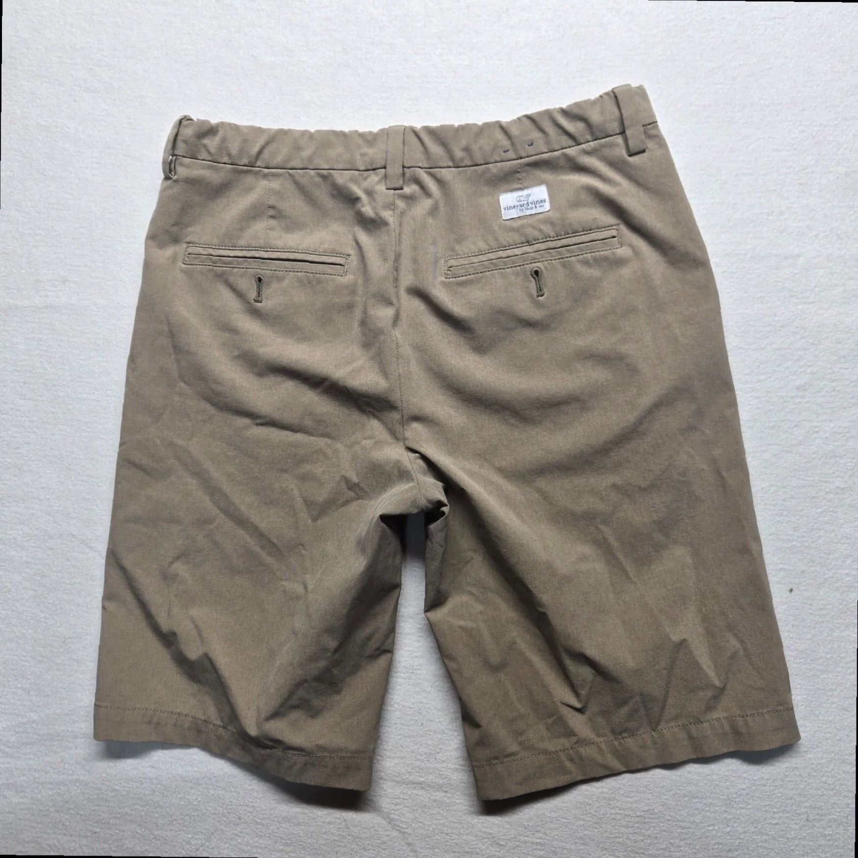 Vineyard Vines Vineyard Vines Beige Chino Cotton Shorts Womens Size 18 Size 40" / US 18 - 7 Thumbnail