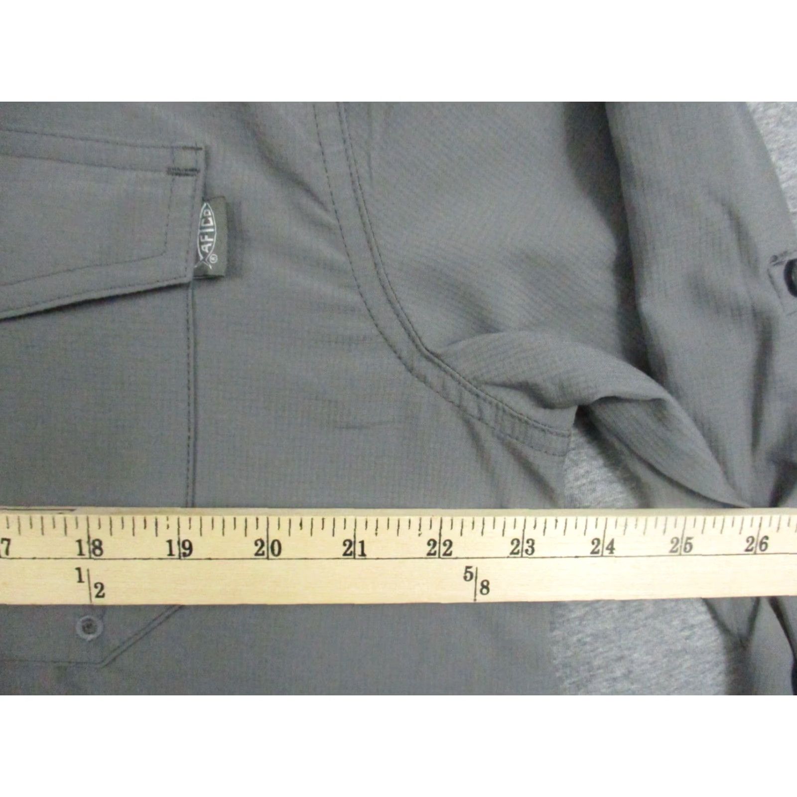Vintage AFTCO Aftech Vented Shirt L Mens Gray Bassmaster Fishing Shirt Size US L / EU 52-54 / 3 - 7 Thumbnail