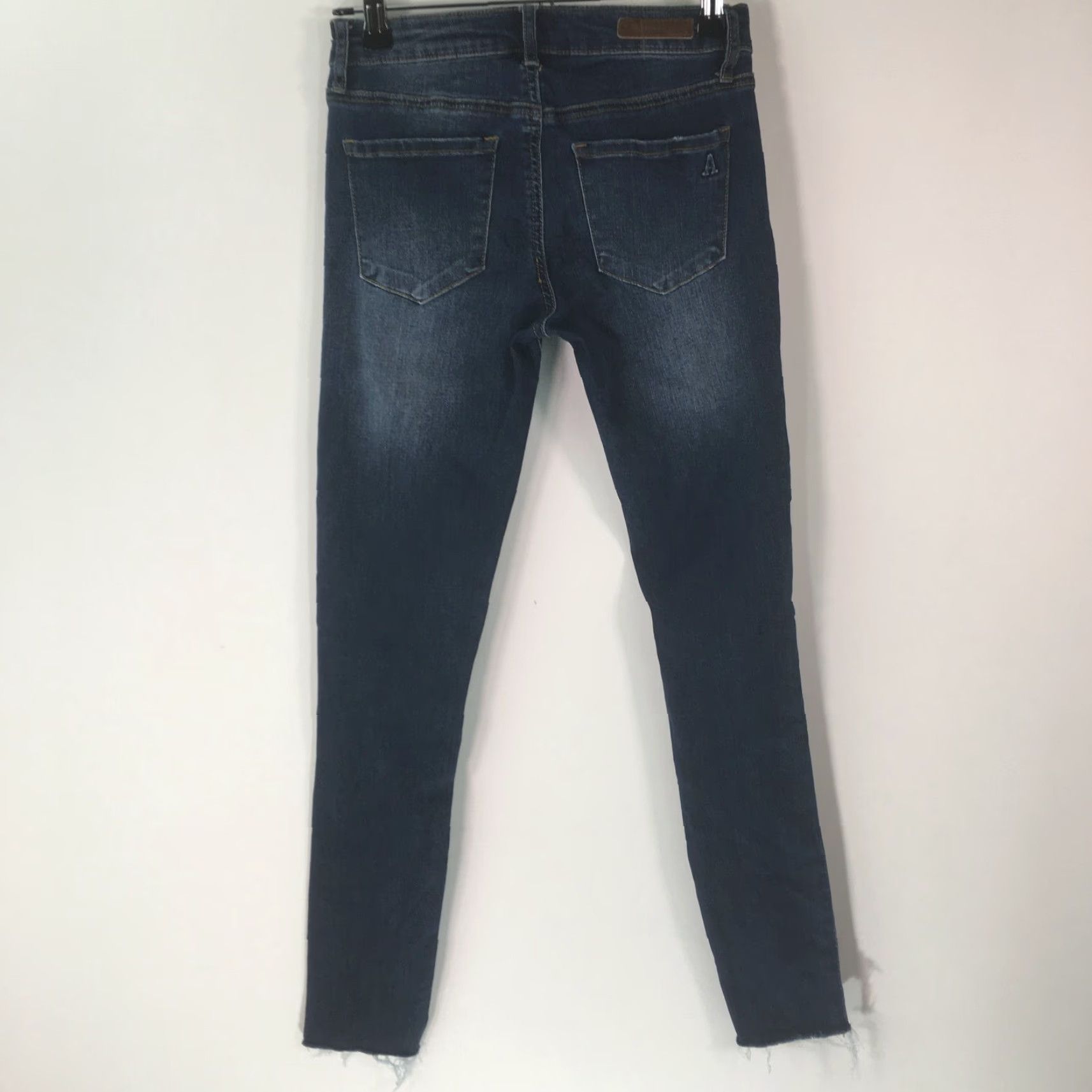 Vintage Articles Of Society Jeans Skinny Blue Denim Casual Stretch Size 24 Womens Size 42" / US 20 - 2 Thumbnail