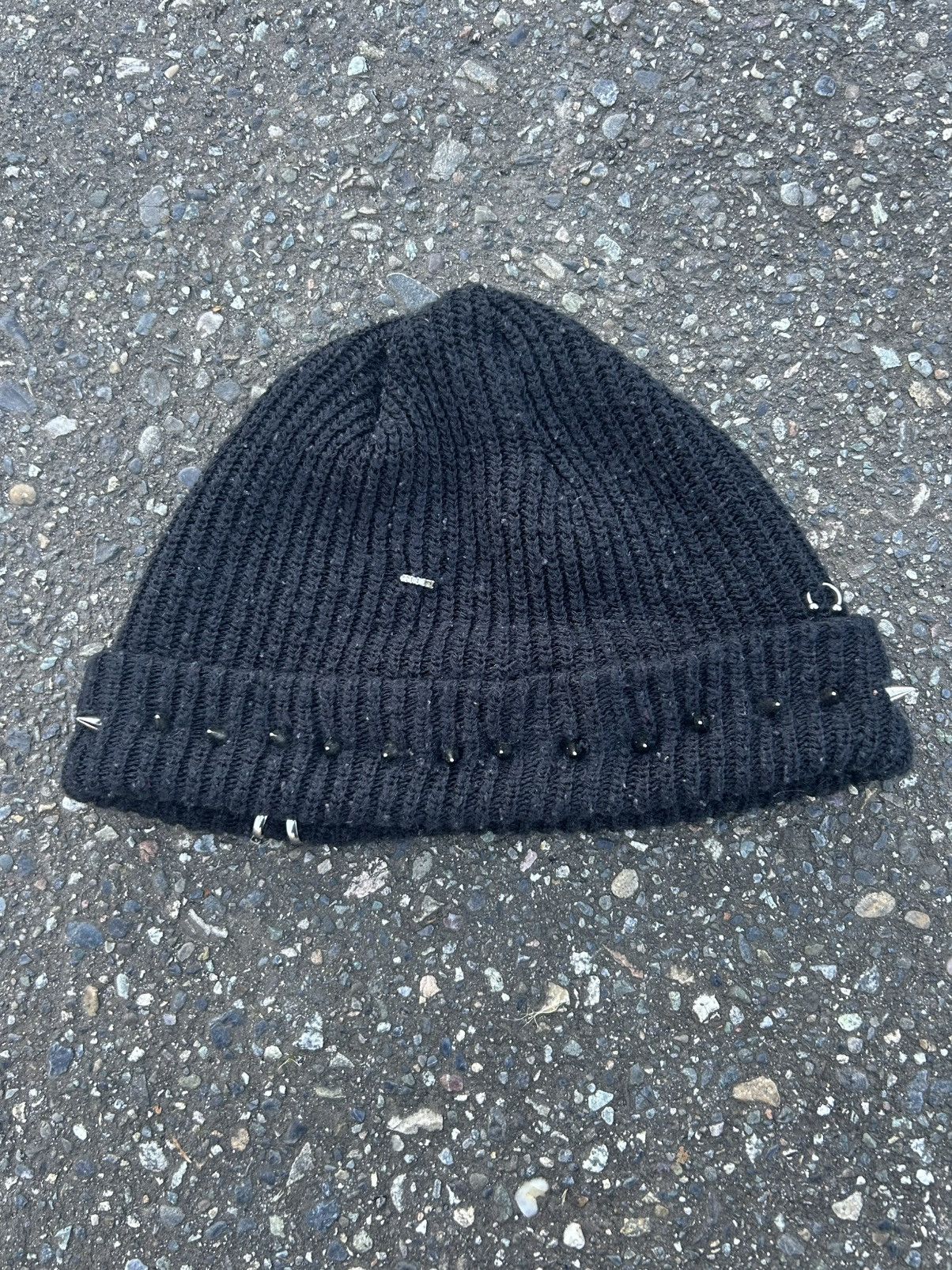 Designer NovocentoNovantanove “Pierced” beanie Size ONE SIZE - 2 Thumbnail
