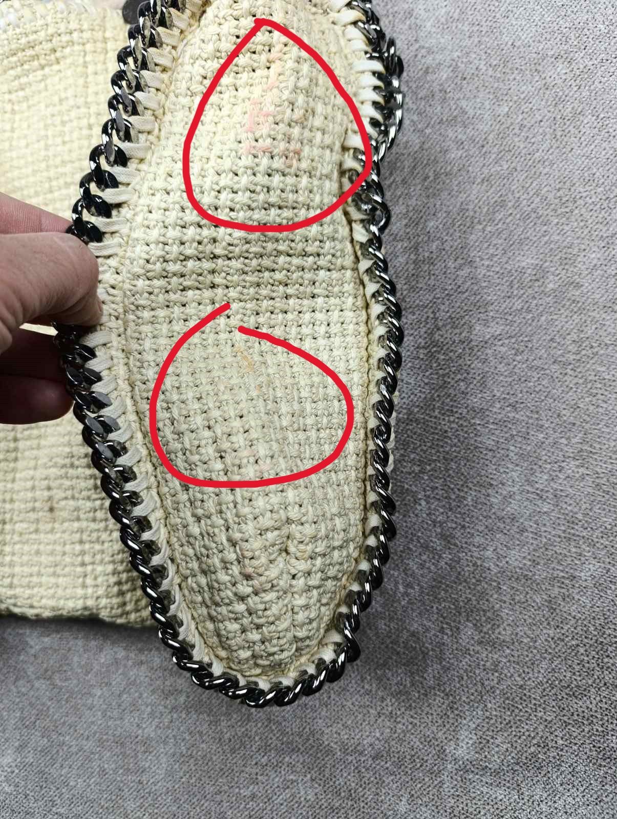Stella McCartney STELLA MCCARTNEY FALABELLA COTTON TOTE BEIGE Size ONE SIZE - 14 Thumbnail