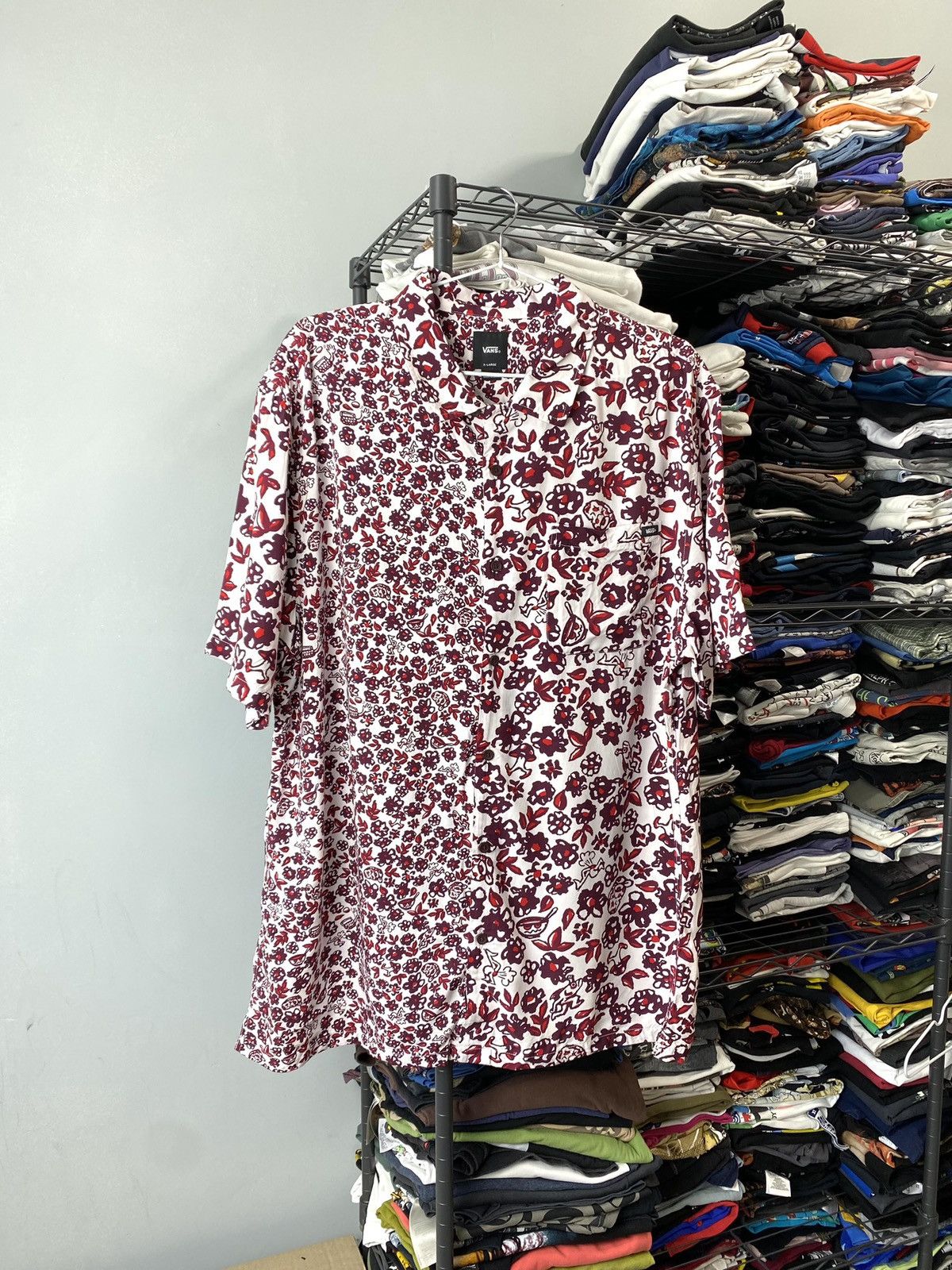 Vans Vans Abstract Art Viscose Shirt LSD Weed Psychedelic Size US XL / EU 56 / 4 - 1 Thumbnail