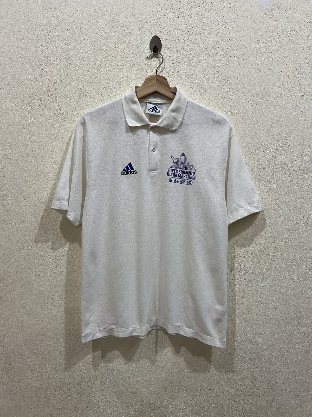 Adidas Adidas Polo Shirt Size US M / EU 48-50 / 2 - 2 Thumbnail
