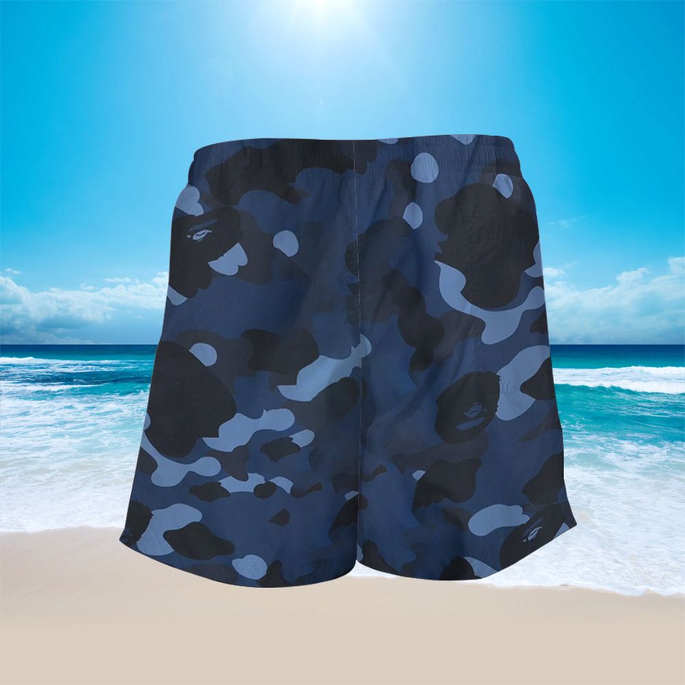 Designer Camouflage-Pattern Shorts – Men’s Camo Print Shorts Size US 27 - 3 Thumbnail