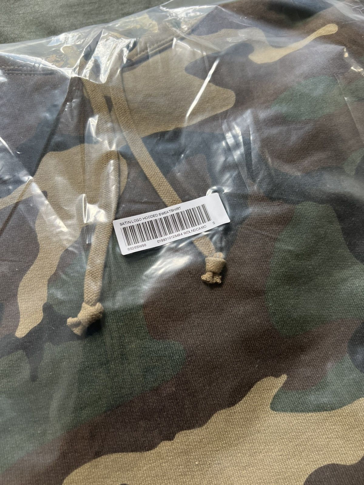 Supreme Supreme Satin Applique Hooded Sweatshirt Camo Size Small Size US S / EU 44-46 / 1 - 3 Thumbnail