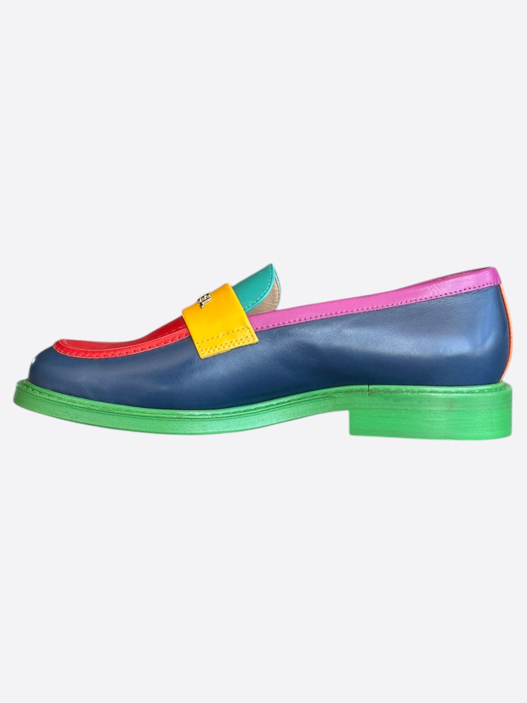 Chanel Chanel Pharrell Multicolor Penny Loafers Size US 7 / EU 40 - 3 Thumbnail
