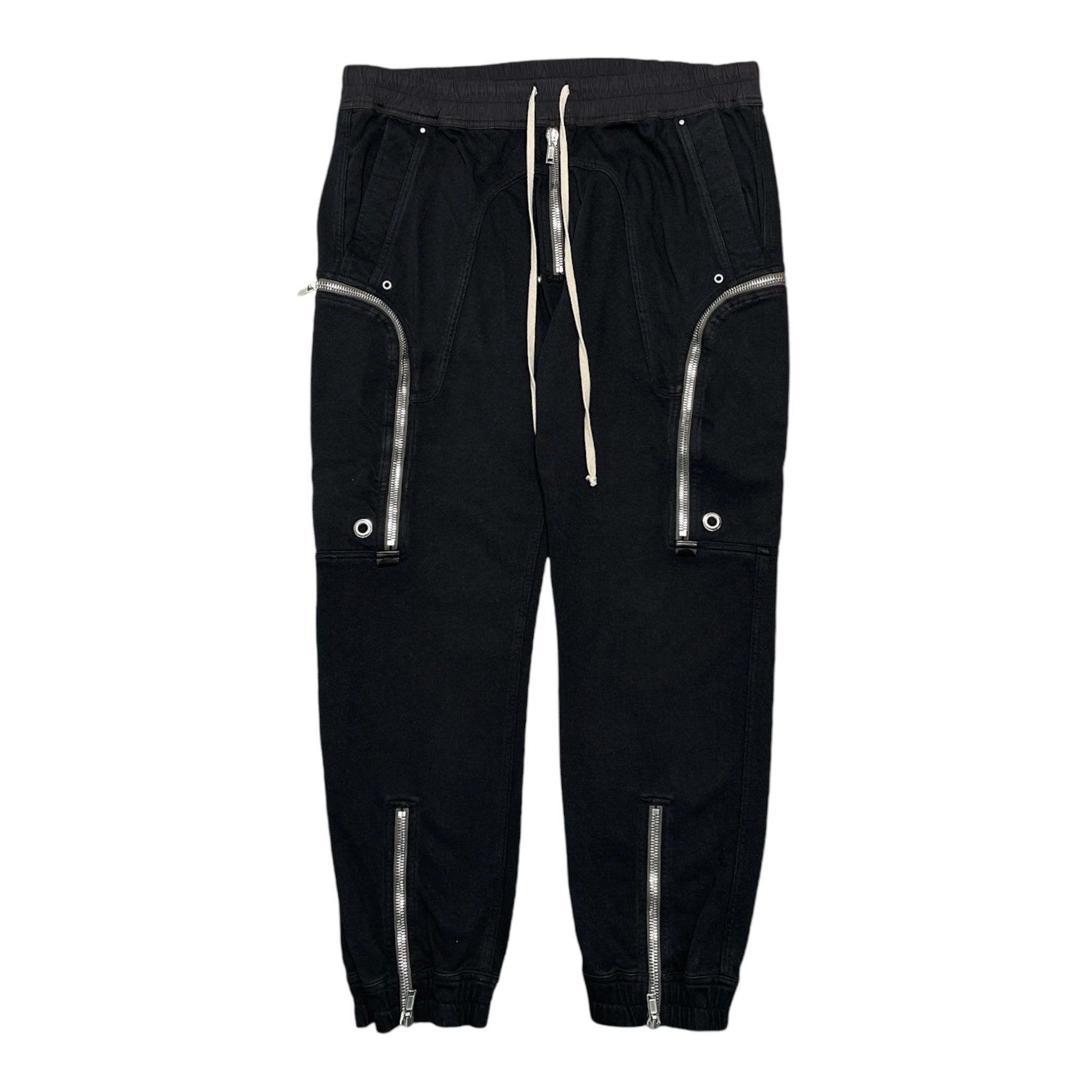Rick Owens Canvas Bauhaus Cargo Pants Black | Grailed