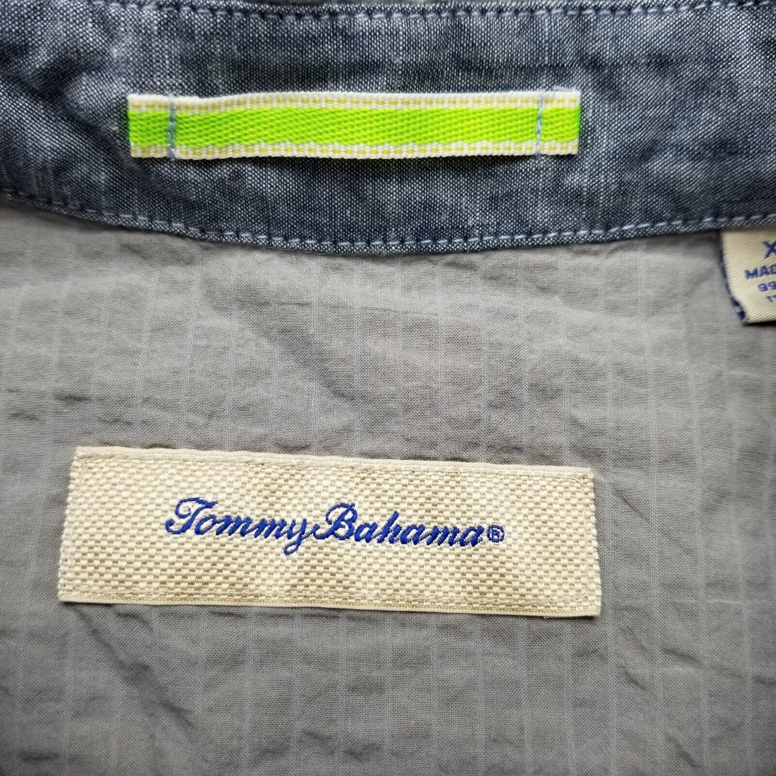 Tommy Bahama Tommy Bahama Shirt Mens XL Button Up Short Sleeve Pocket Size US XL / EU 56 / 4 - 6 Thumbnail