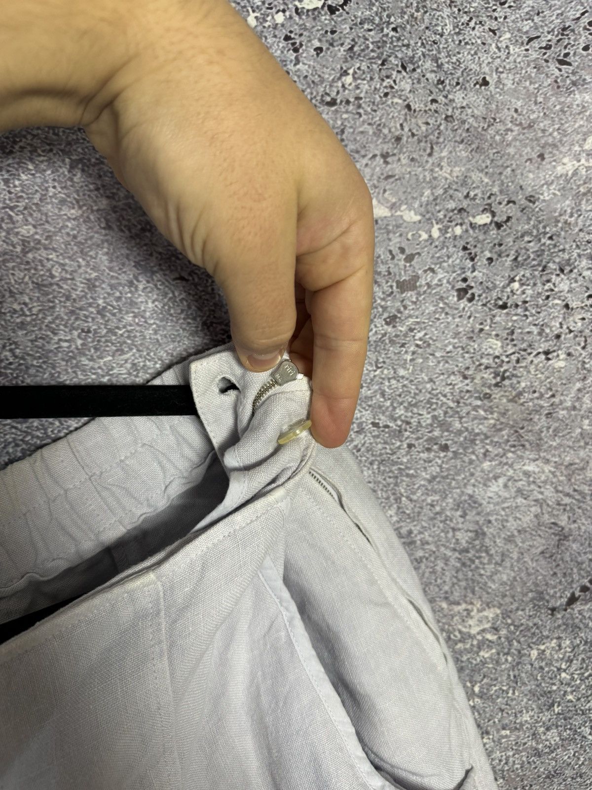 Japanese Brand × OSKA Vintage Japanese OSKA Linen Big Pants Buggy Style Oldmoney Size 32" / US 10 / IT 46 - 18 Thumbnail