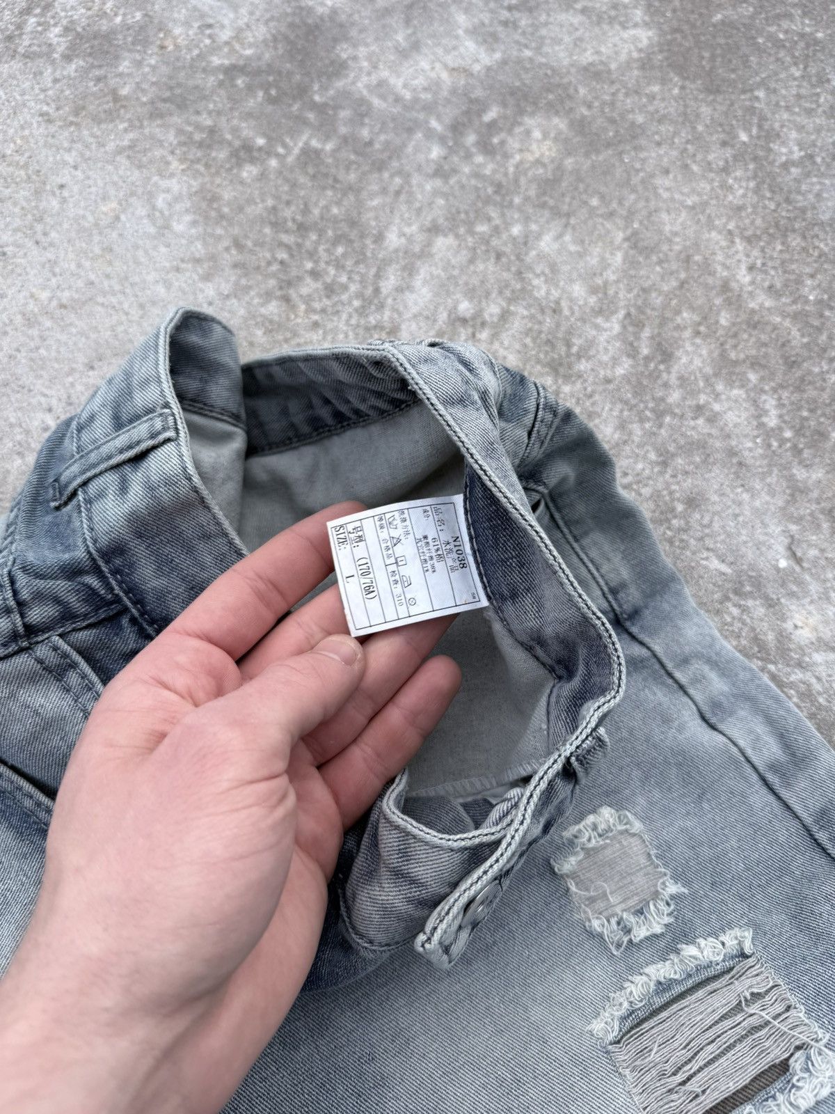 Japanese Brand Vintage Y2K streetwear track oversized Japan wide jeans Size US 30 / EU 46 - 9 Thumbnail