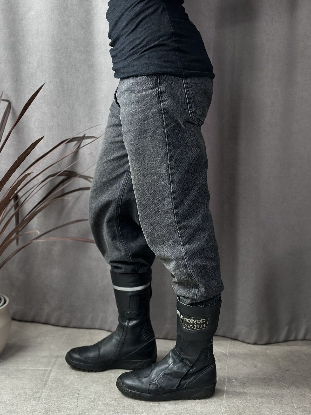 Daytona Vintage Daytona Gore-Tex Leather High Boots Motocycle Harley Size US 9 / IT 39 - 13 Thumbnail