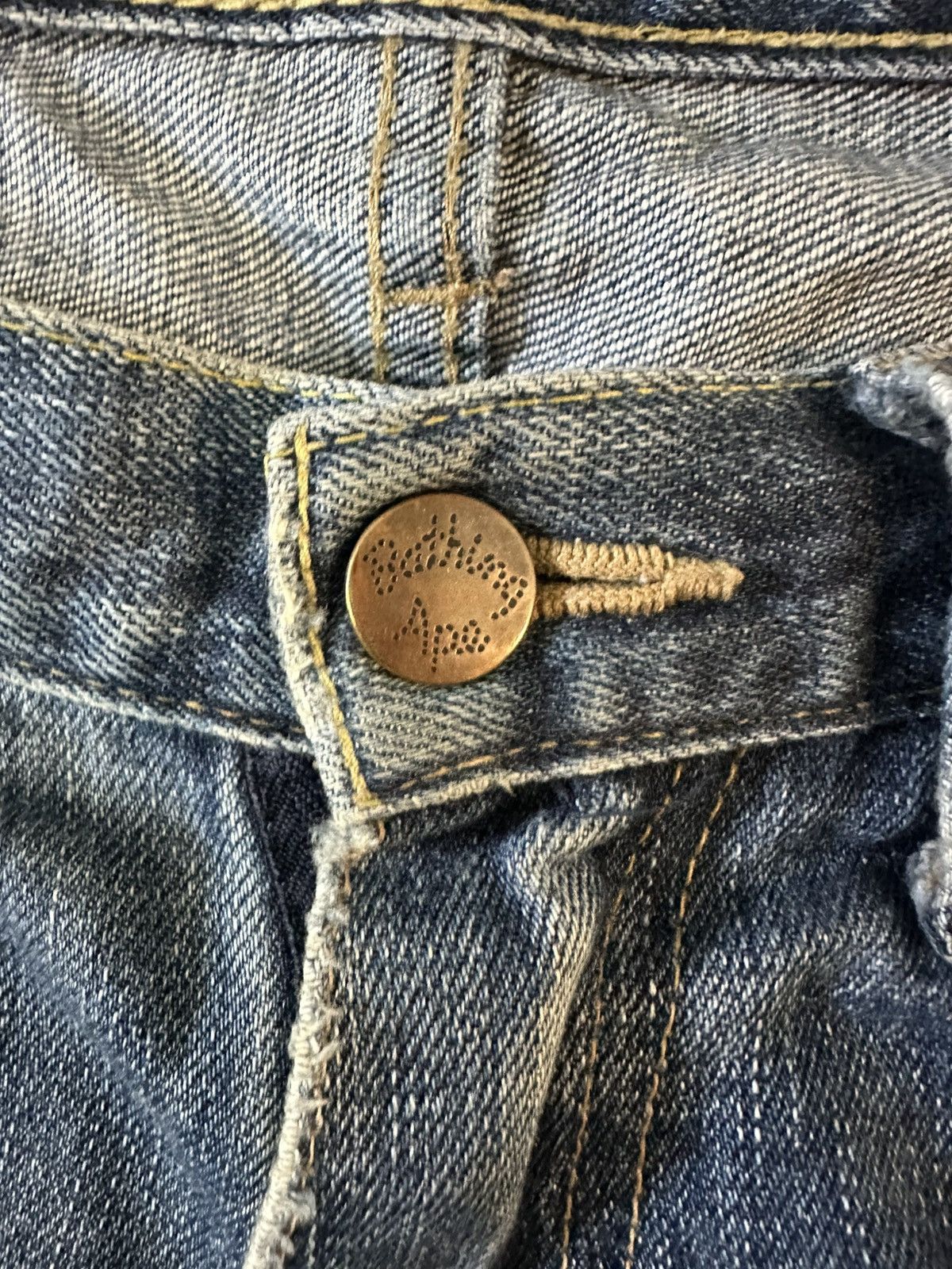 Bape × Vintage 2002 Nigo x Bape Denim Size US 32 / EU 48 - 3 Thumbnail