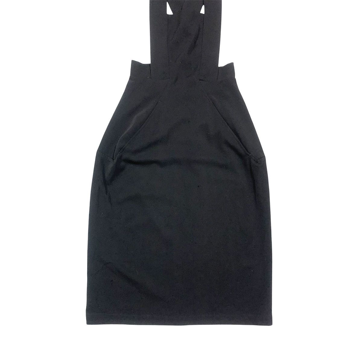 Yohji Yamamoto Vtg Yohji Yamamoto Overall Bib Jumper Skirt Size 27" / US 4 / IT 40 - 3 Thumbnail