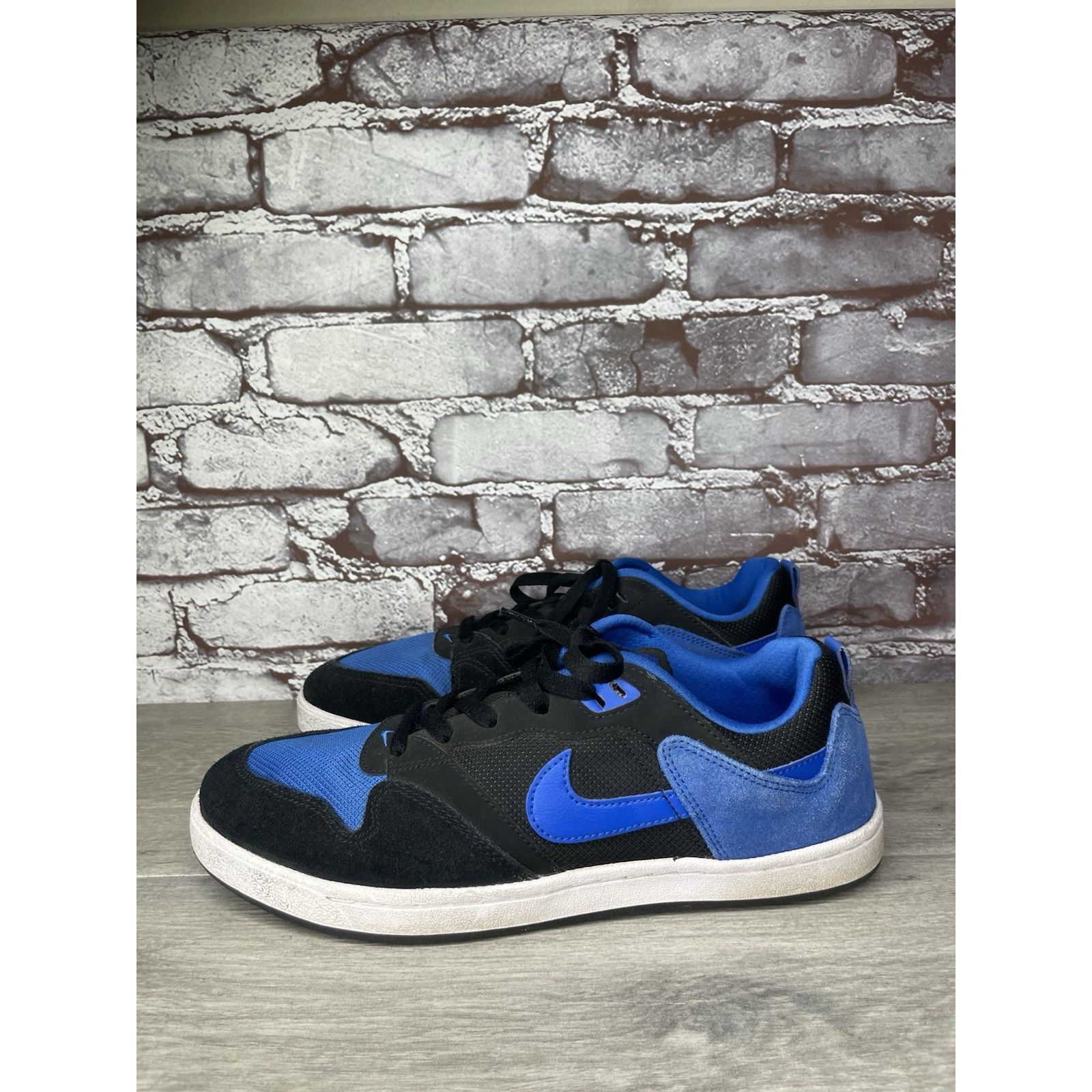 Nike Nike Alleyoop SB Royal Blue Black Synthetic Skate Shoes Men’ Size US 10.5 / EU 43-44 - 11 Thumbnail