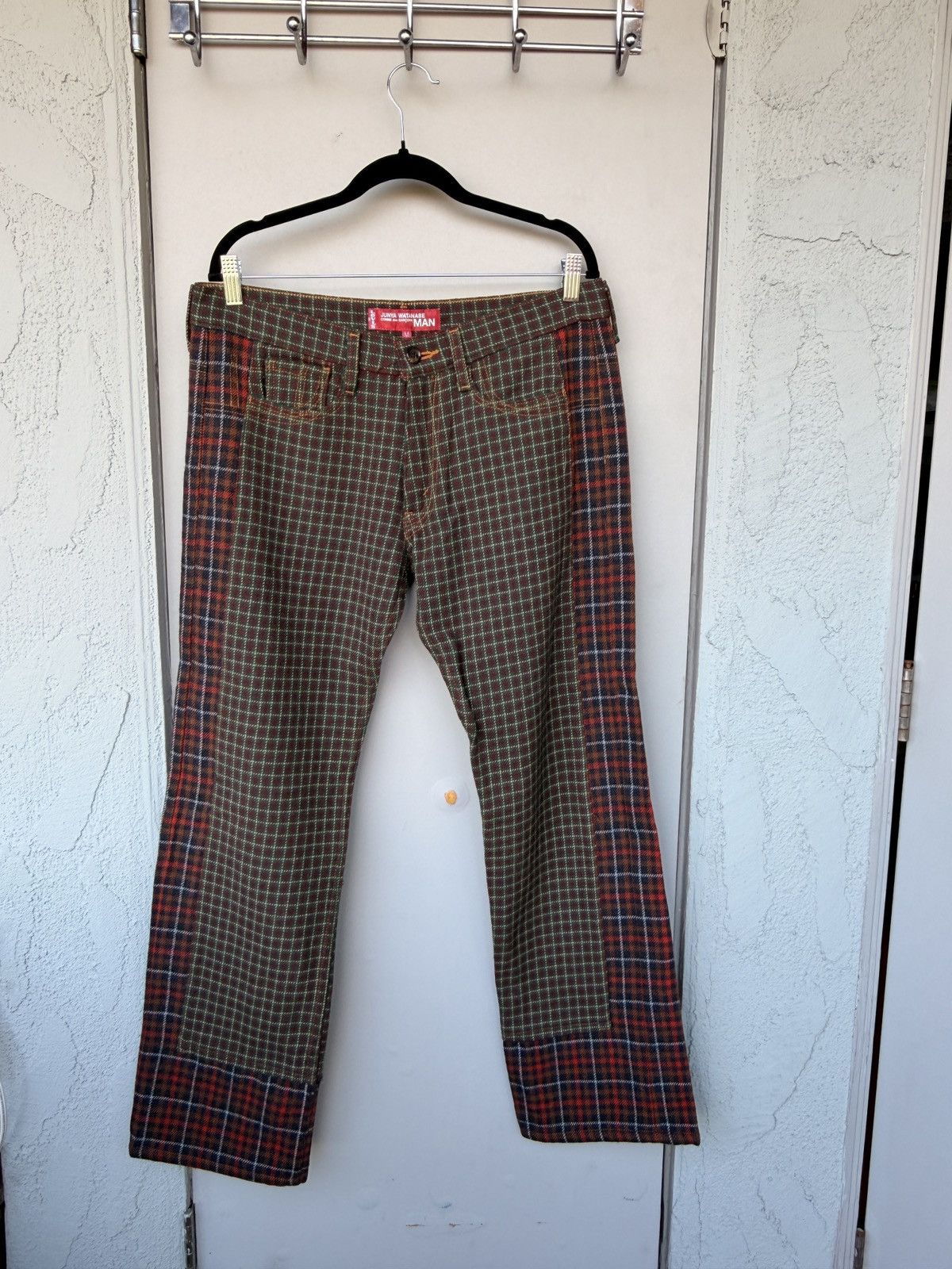Junya Watanabe × Levi's Junya Watanabe MAN x Levi's Plaid Patchwork Pants Size US 34 / EU 50 - 3 Thumbnail