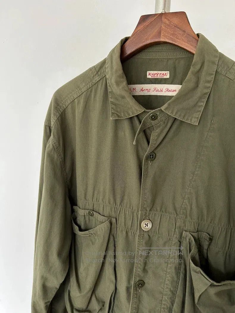 Kapital Kapital Military Style Cotton Shirt. Size US M / EU 48-50 / 2 - 2 Thumbnail