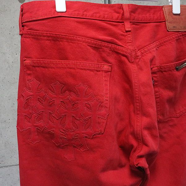 Chrome Hearts Chrome Hearts Cross Patch Denim Pants Size US 36 / EU 52 - 4 Thumbnail