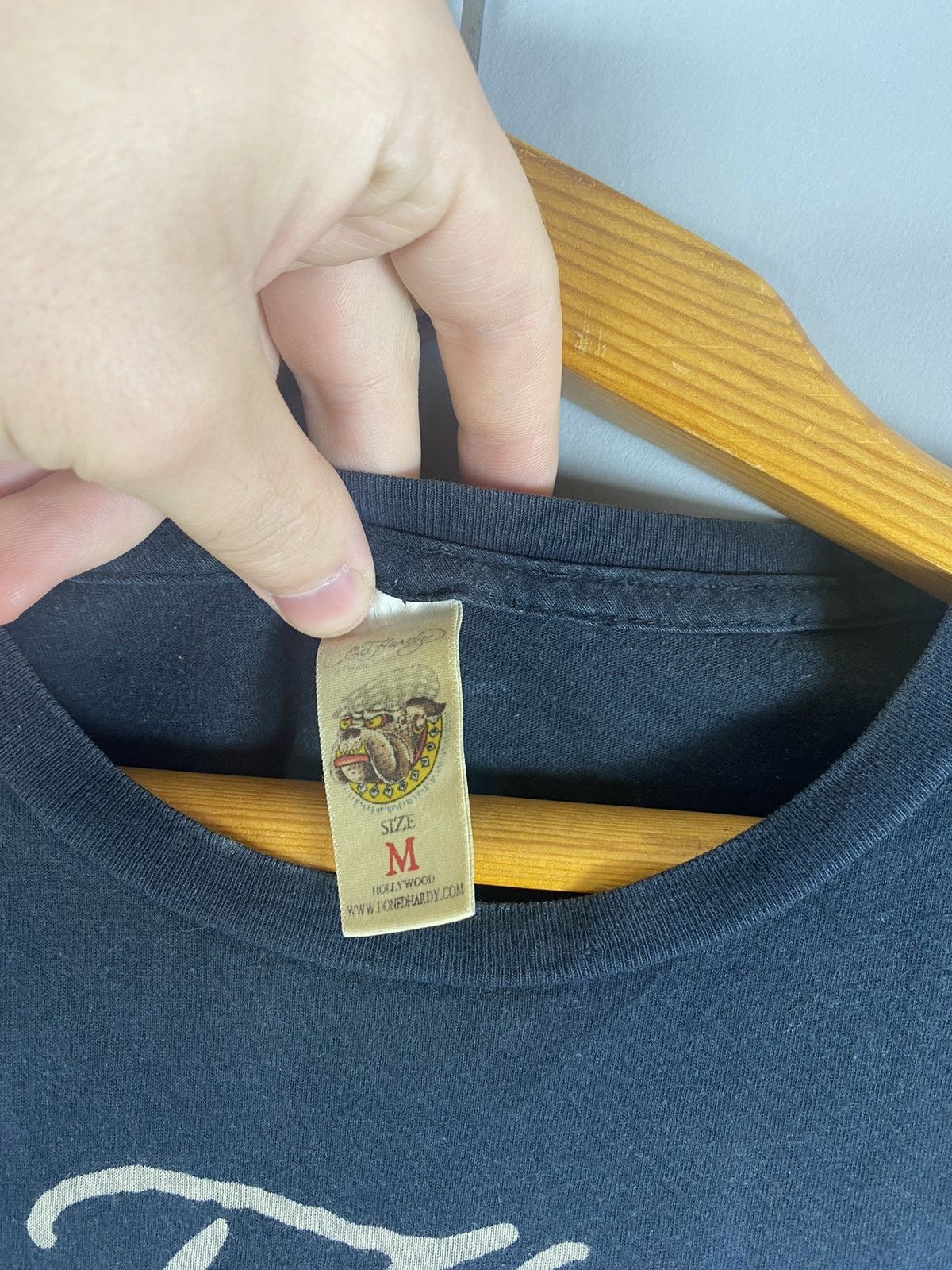 Ed Hardy Vintage Ed Hardy tee T-shirt polo big logo Size US M / EU 48-50 / 2 - 4 Thumbnail