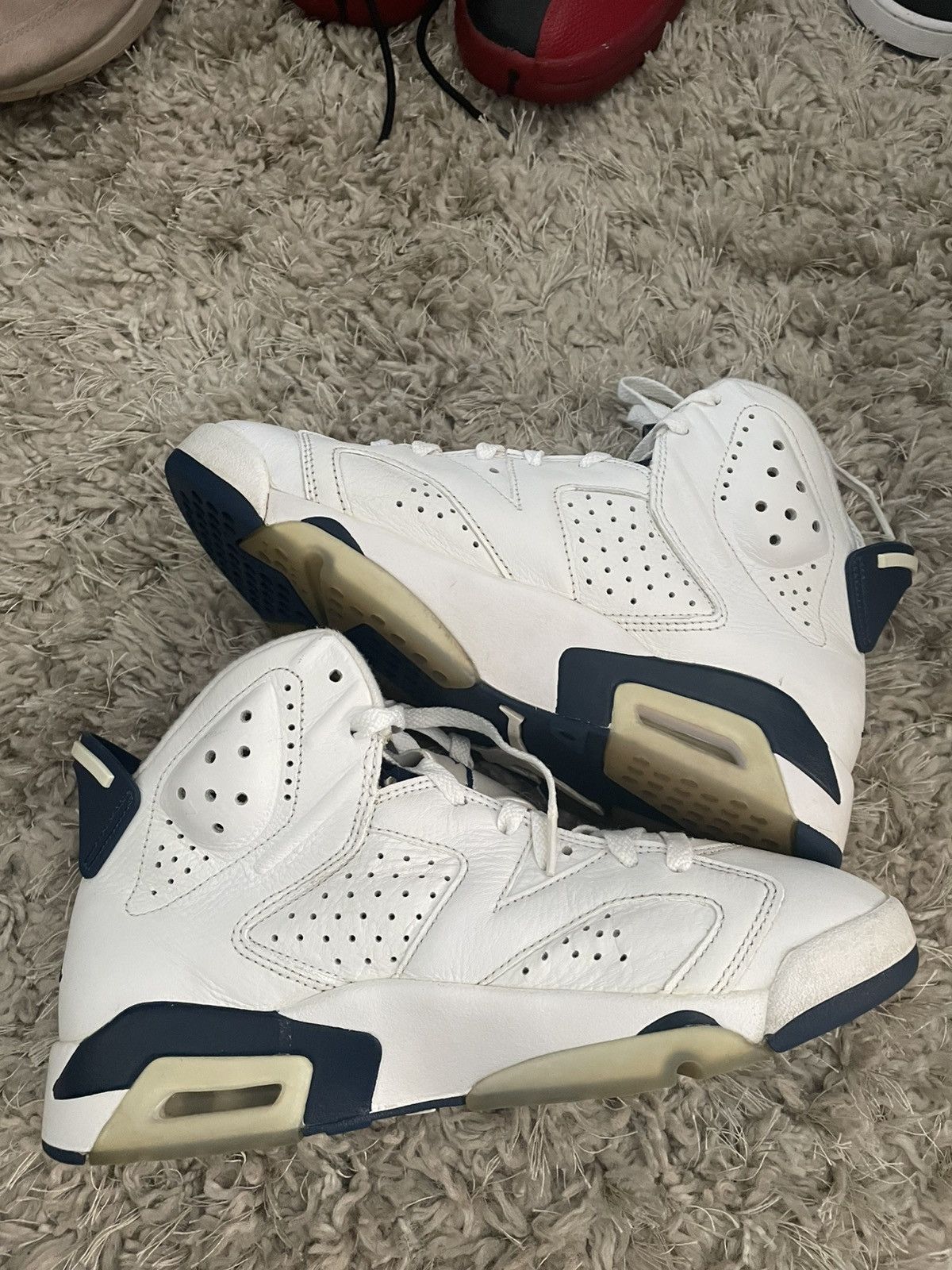 Jordan Brand Jordan 6 Midnight Navy 2022 Size US 7.5 / EU 40-41 - 3 Thumbnail