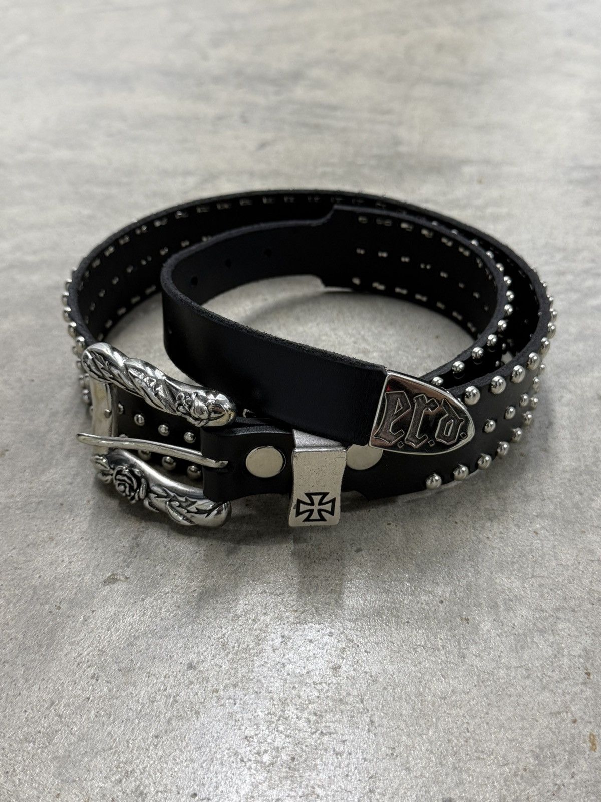 Enfants Riches Deprimes Enfants Riches Déprimés Lock Jaw Dome Stud Belt Size ONE SIZE - 1 Thumbnail