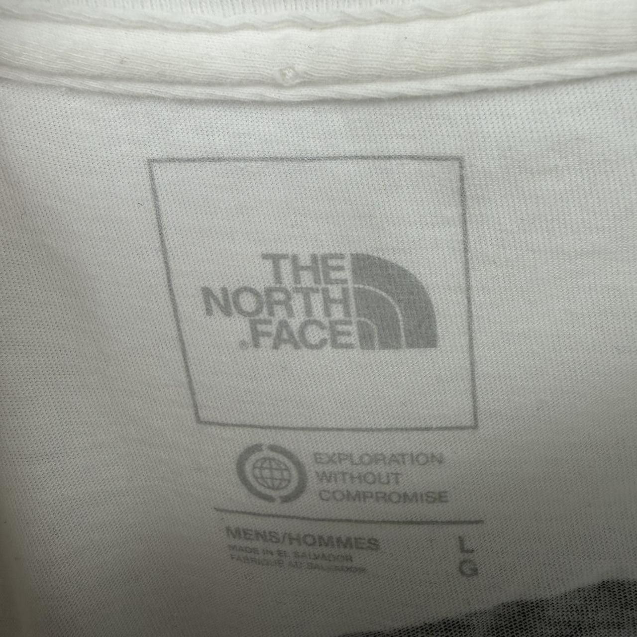The North Face The North Face Men's White Long Sleeve T-Shirt Big Logo Size US L / EU 52-54 / 3 - 3 Thumbnail