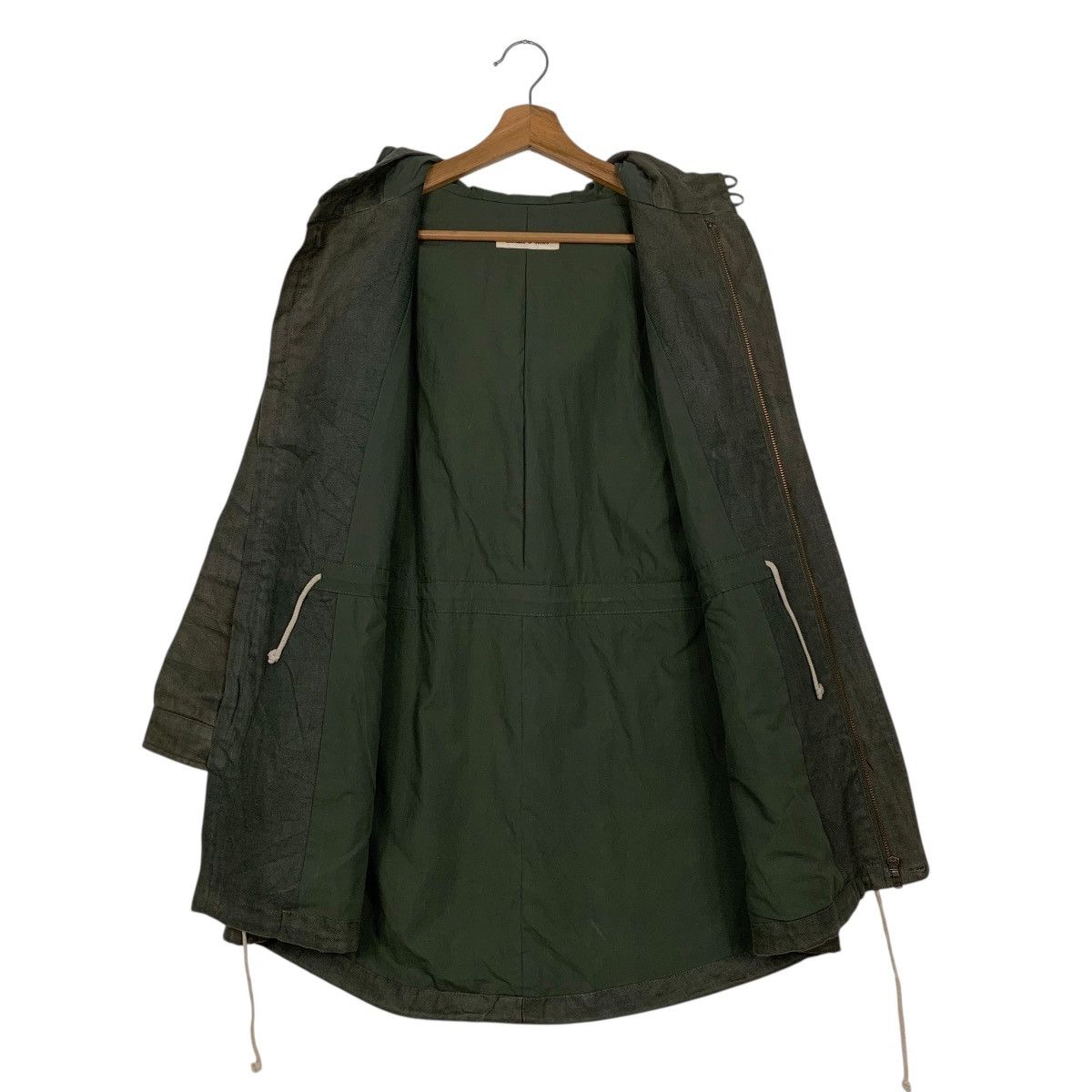 Japanese Brand Chambre De Nimes Hooded Military Parka Size M / US 6-8 / IT 42-44 - 12 Thumbnail