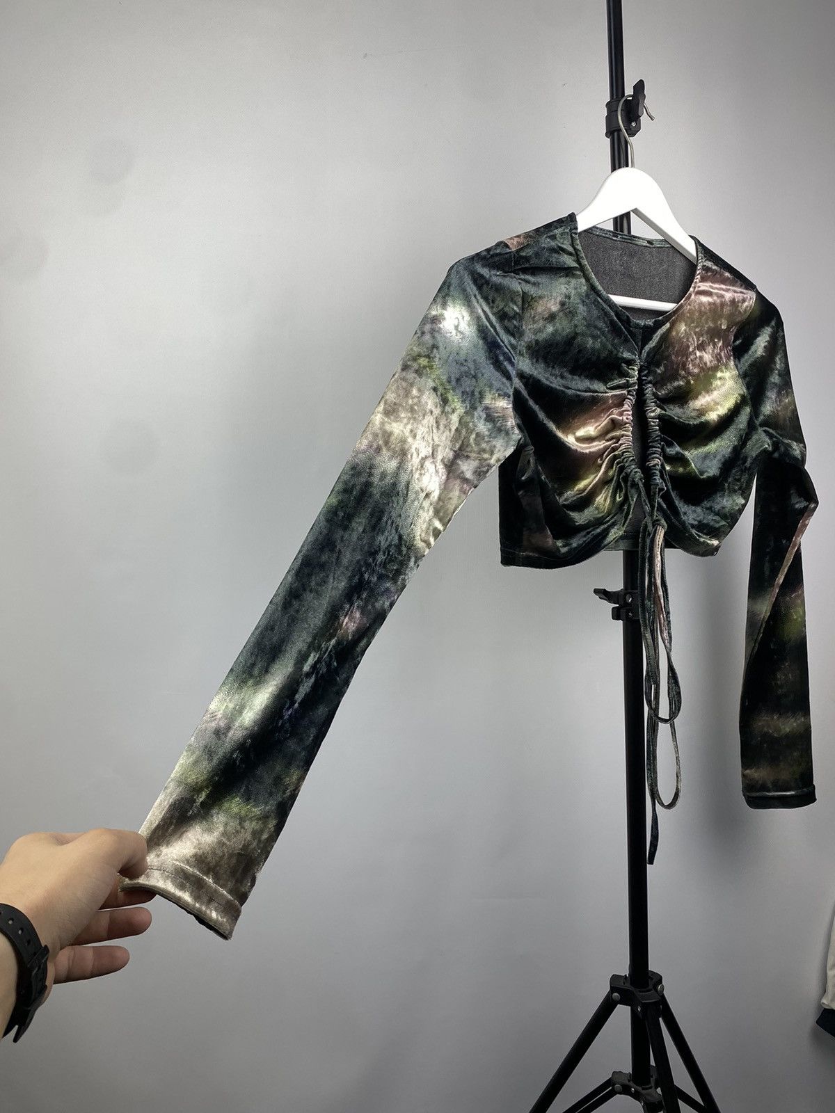 Designer × Japanese Brand Save The Queen Jean Paul Gaultier Style Mesh Top Blouses Size XS / US 0-2 / IT 36-38 - 3 Thumbnail