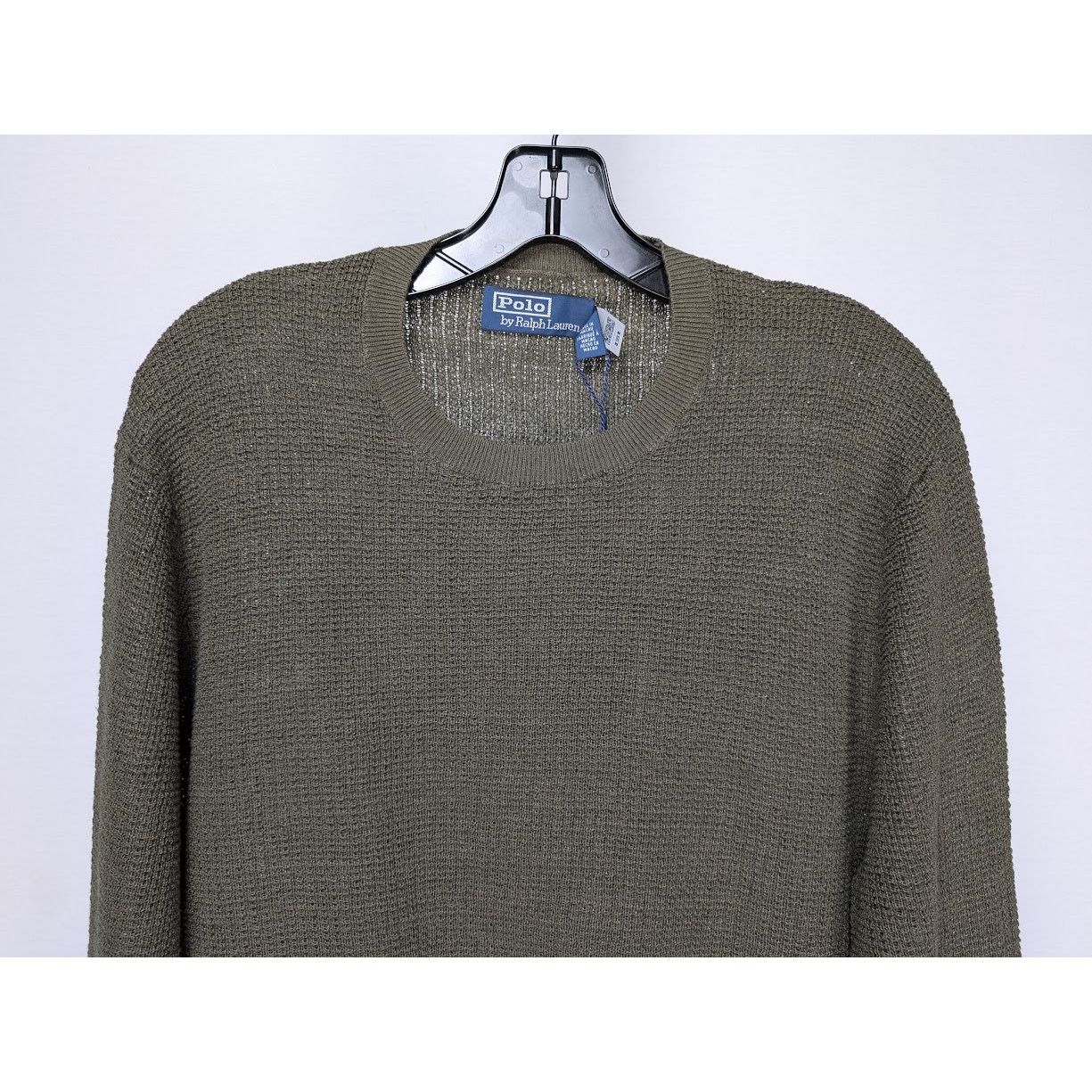 Polo Ralph Lauren o1rshd1 CC20 Cotton Cashmere Sweater in Green Size US M / EU 48-50 / 2 - 3 Thumbnail
