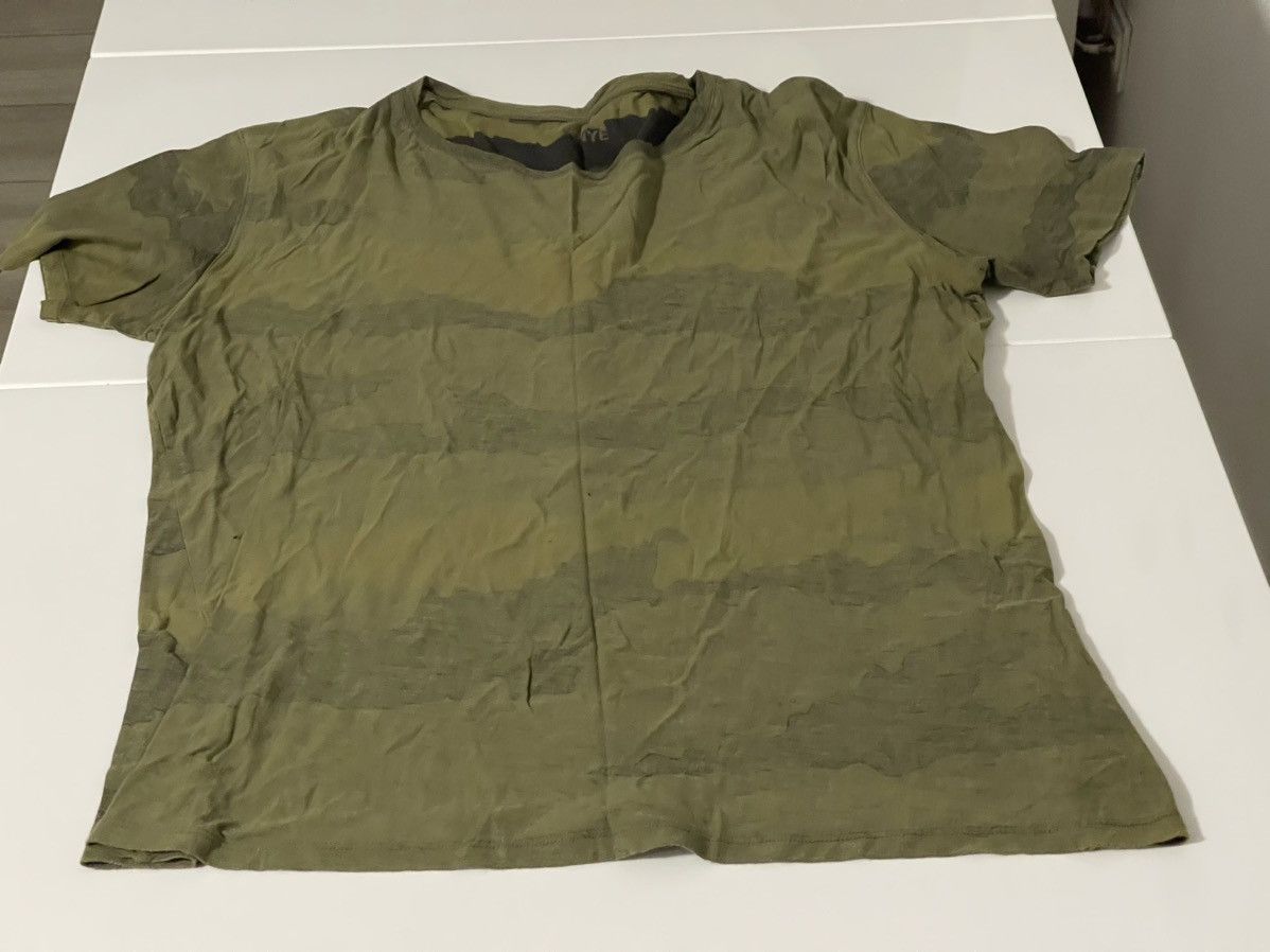 image of A P C x Kanye West Camo Shirt, Men's (Size Small)