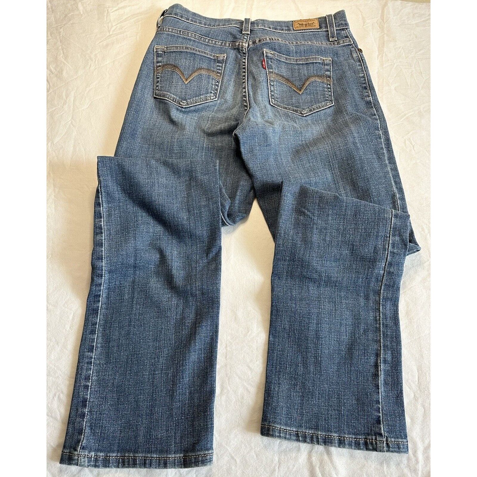 Levi's Levis Original Perfectly Slimming 512 Jeans Blue Sz 6M VTG Size 28" / US 6 / IT 42 - 14 Thumbnail
