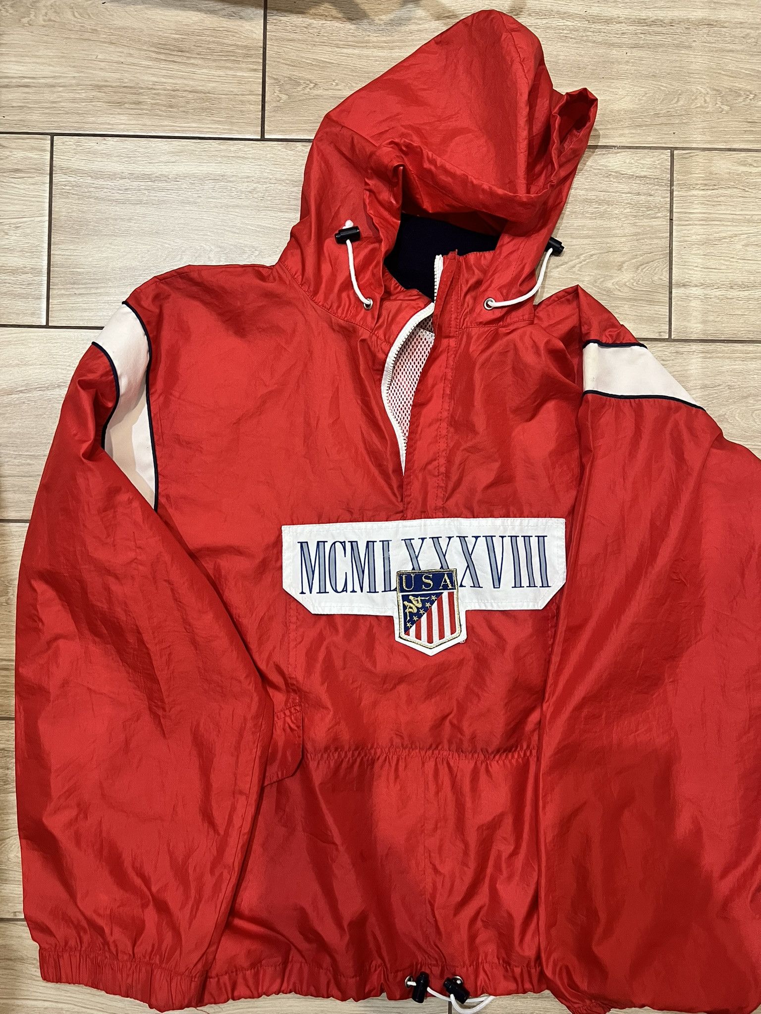 Kappa Vintage 90s Kappa USA Olympic Team Jacket – Made in Italy Size US XL / EU 56 / 4 - 1 Thumbnail
