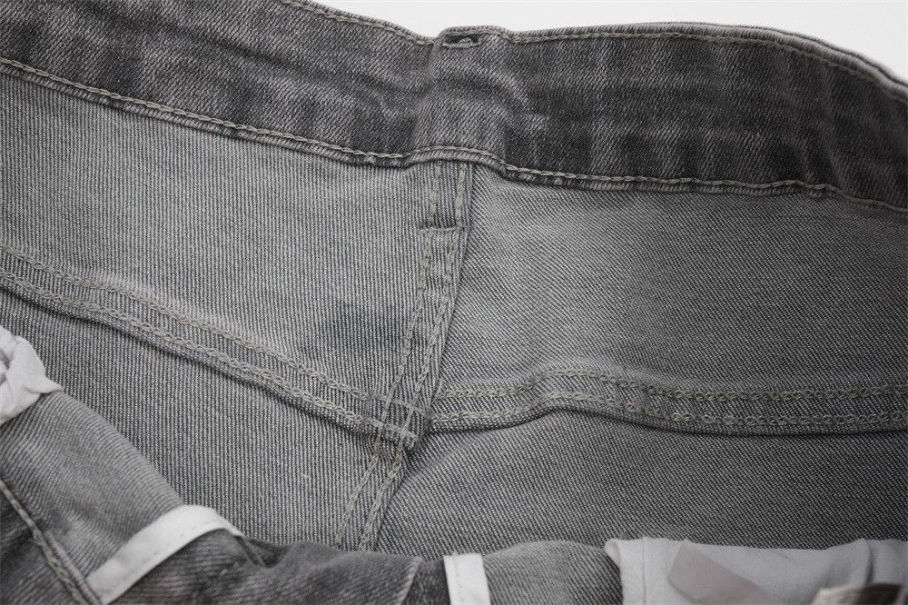Japanese Brand × Jean Men's hippie loose casual washed distressed flared jeans Size US 32 / EU 48 - 4 Thumbnail