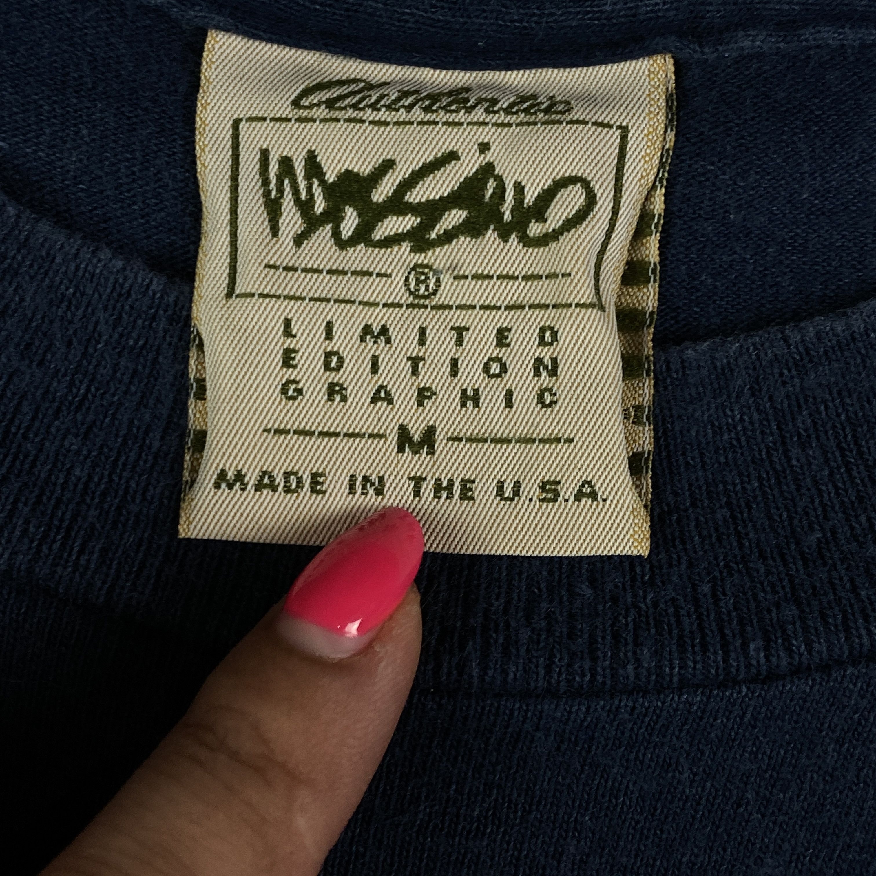 Mossimo Mens Vintage Short Sleeve T-Shirt Mossimo Size M Size US M / EU 48-50 / 2 - 5 Thumbnail