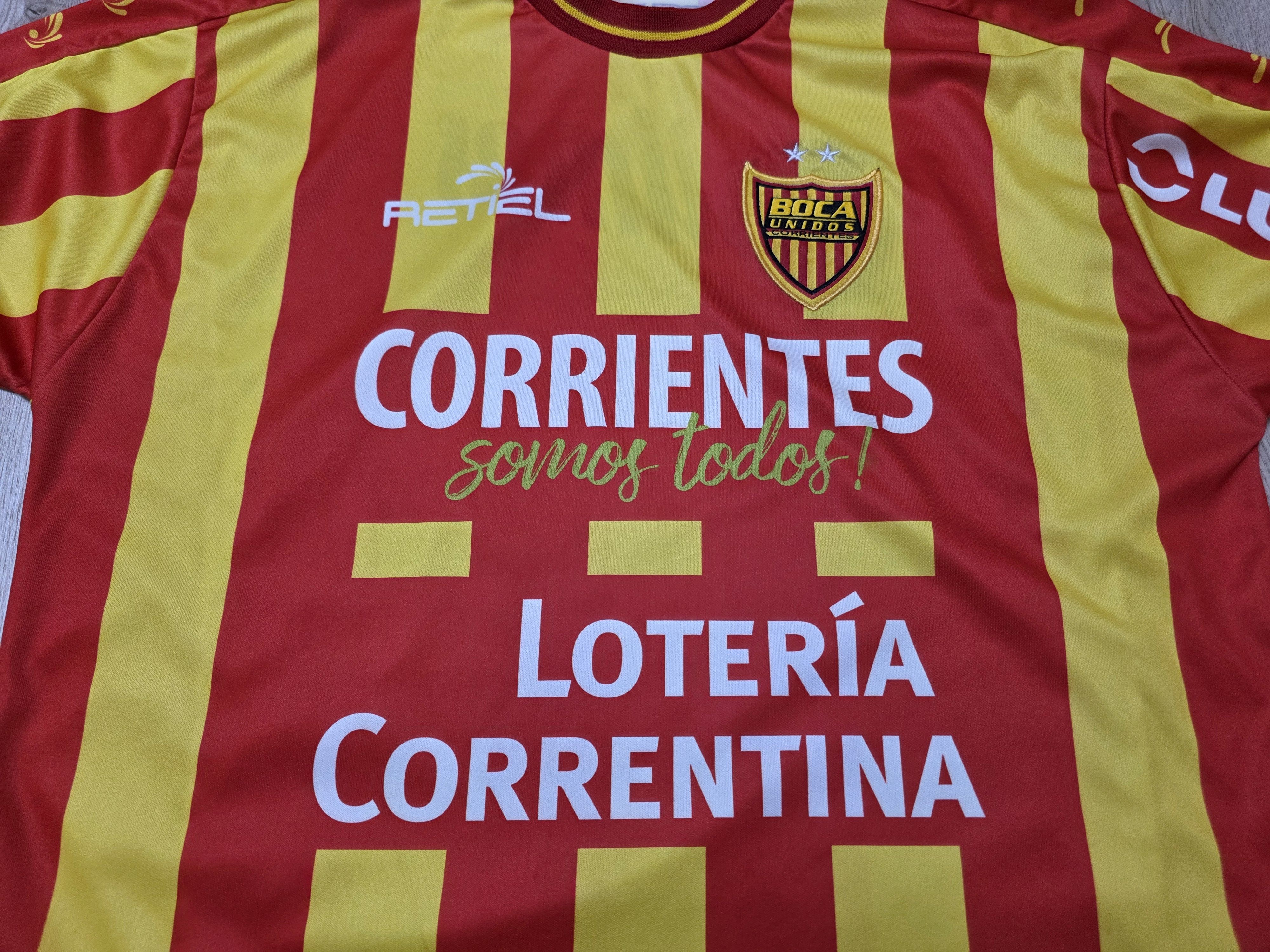 All Sport BOCA UNIDOS 2022 HOME FOOTBALL SHIRT ARGENTINA SOCCER JERSEY Size US L / EU 52-54 / 3 - 3 Thumbnail