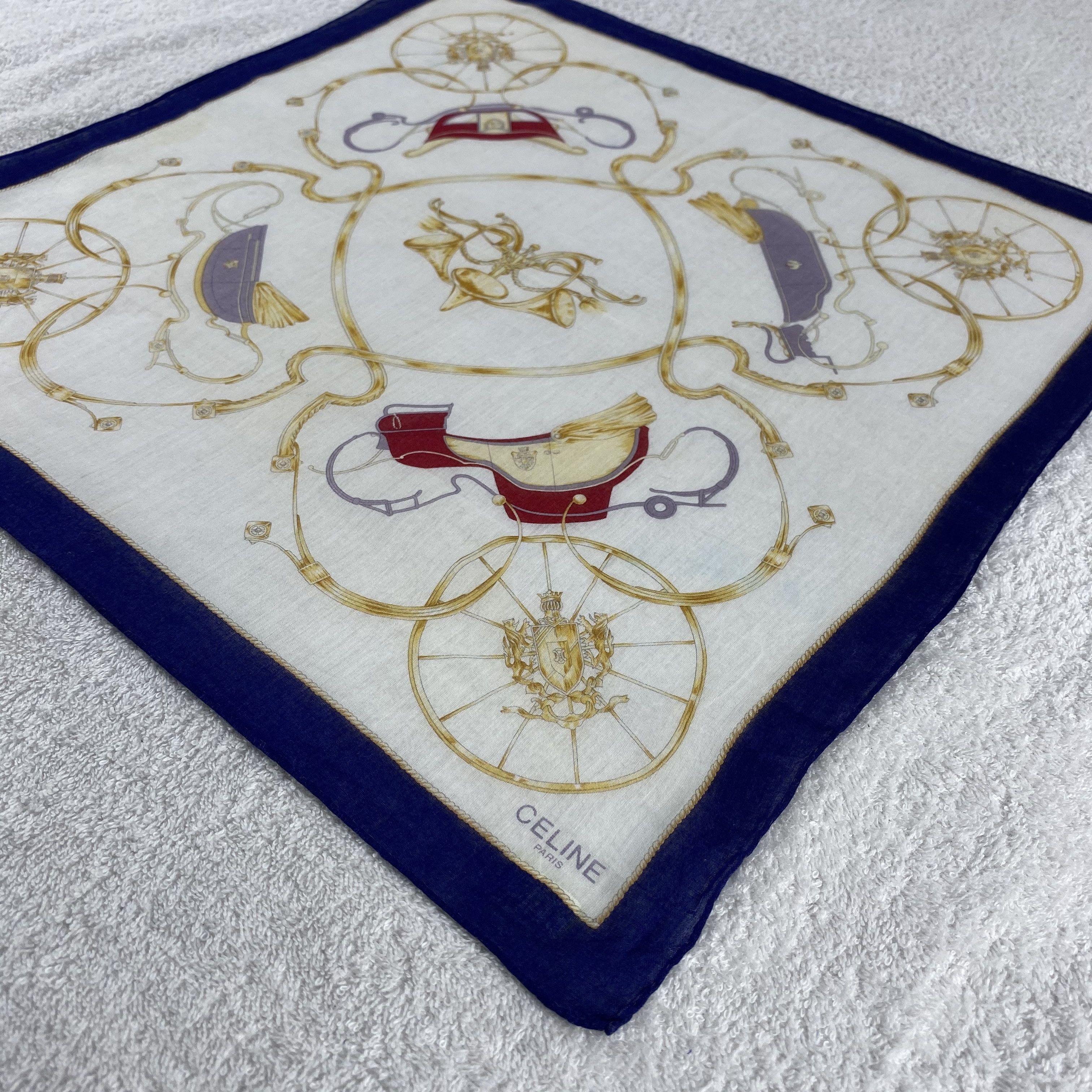 Celine × Vintage Celine Handkerchief / Neckerchief / Bandana Size ONE SIZE - 4 Thumbnail