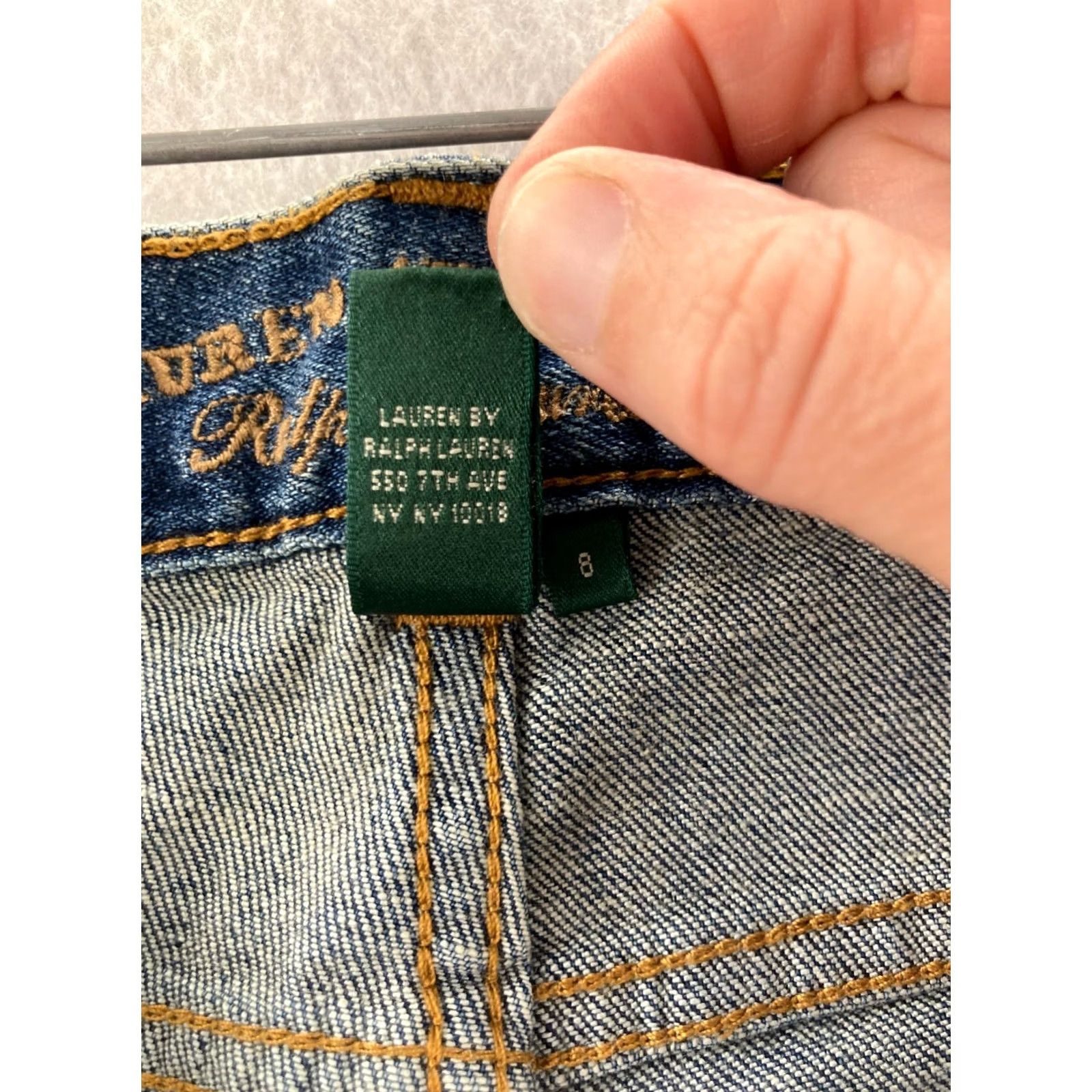 CO RL Lauren Jeans Co Womens 8 Classic Bootcut Stretch Size 30" / US 8 / IT 44 - 4 Thumbnail