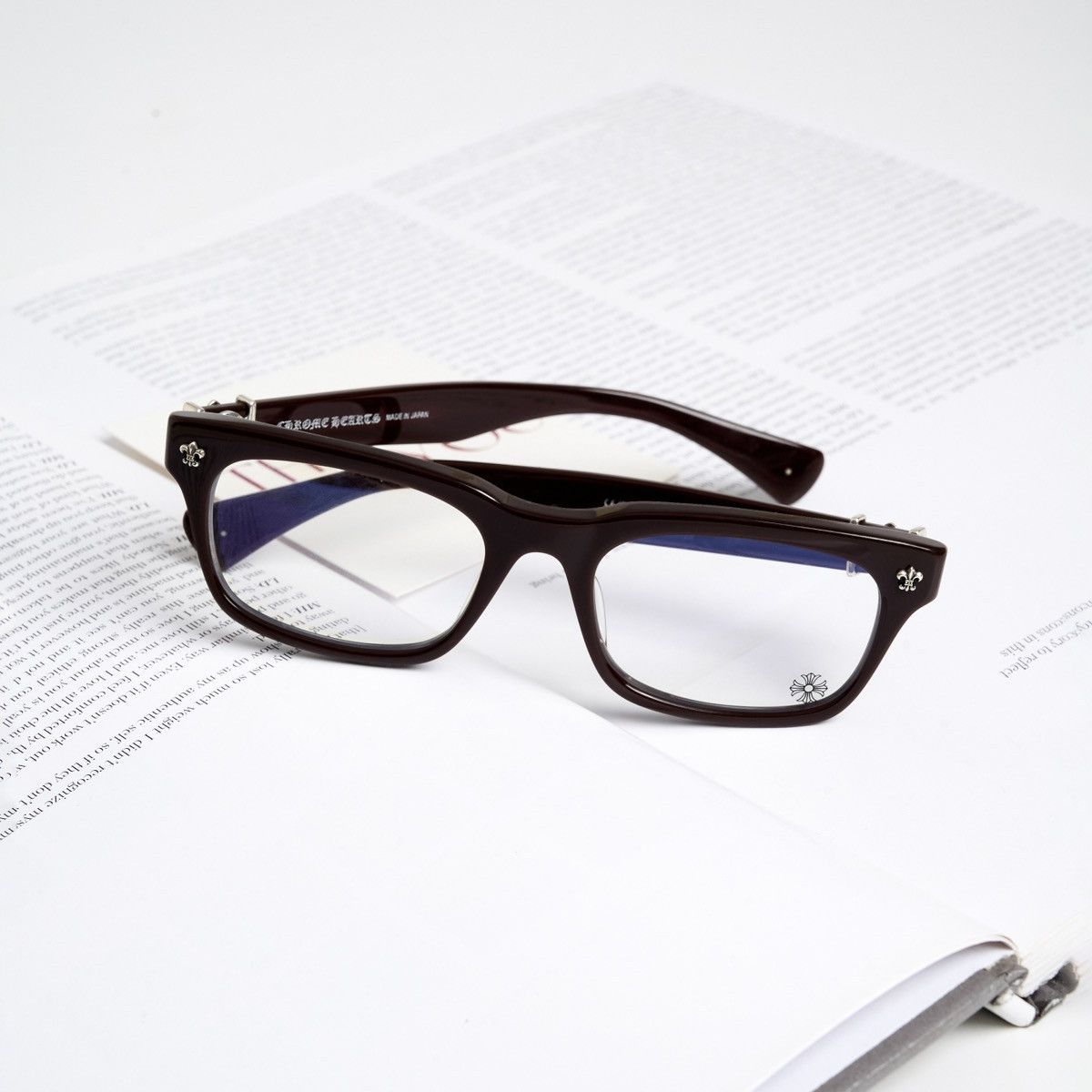 Chrome Hearts CHROME HEARTS GITTIN ANY ?-A CLASSIC BROWN GLASSES Size ONE SIZE - 6 Thumbnail