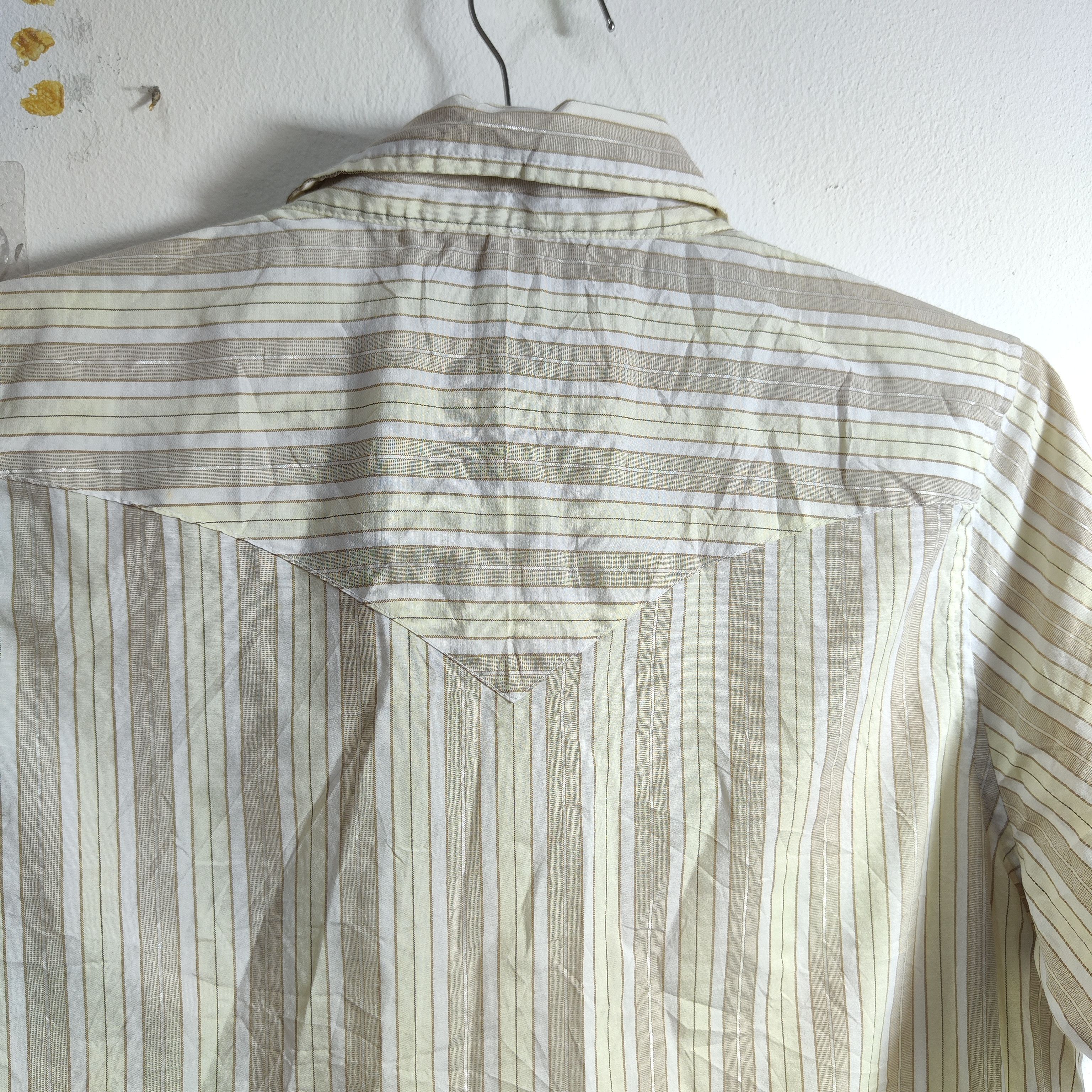 Emerica Emerica shirt Cream Large Pearl Snap Skatebord western Size US L / EU 52-54 / 3 - 5 Thumbnail