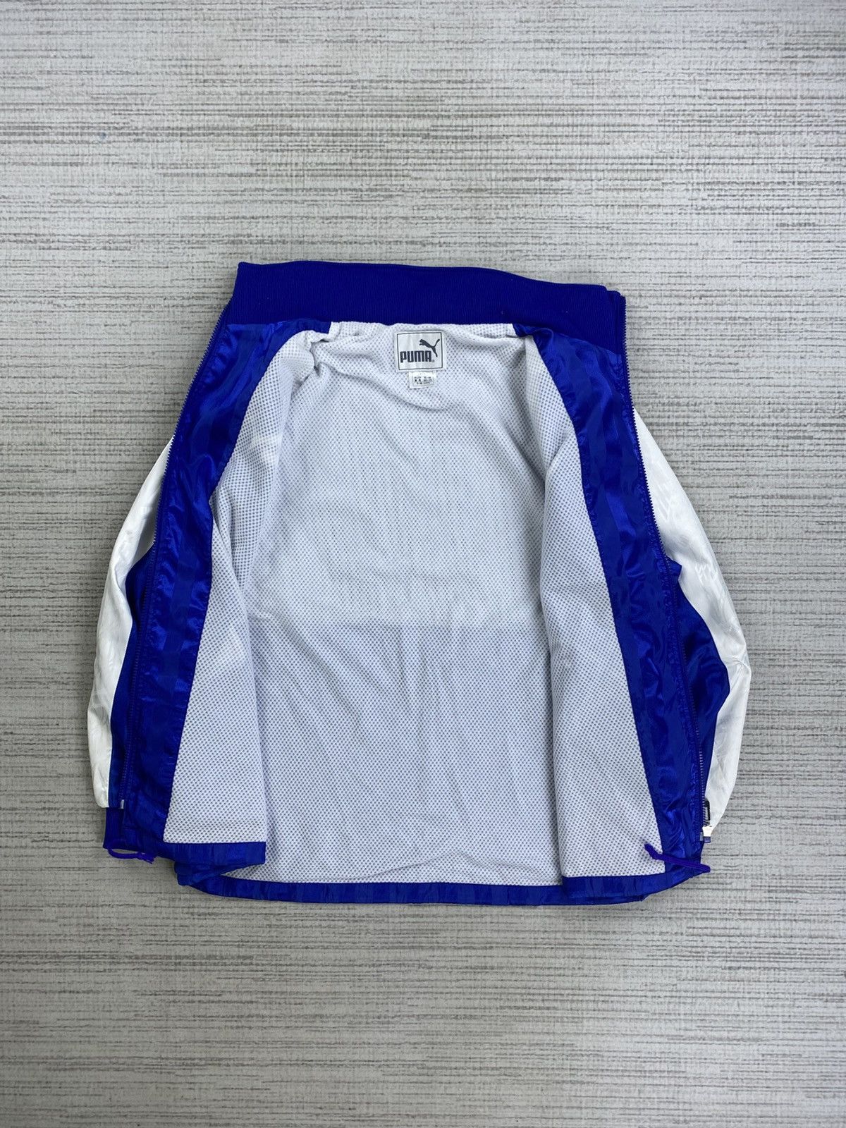 Japanese Brand × Puma × Vintage Vintage Puma Stripes Design Embroidery Logo Zipper Jacket Size US L / EU 52-54 / 3 - 5 Thumbnail
