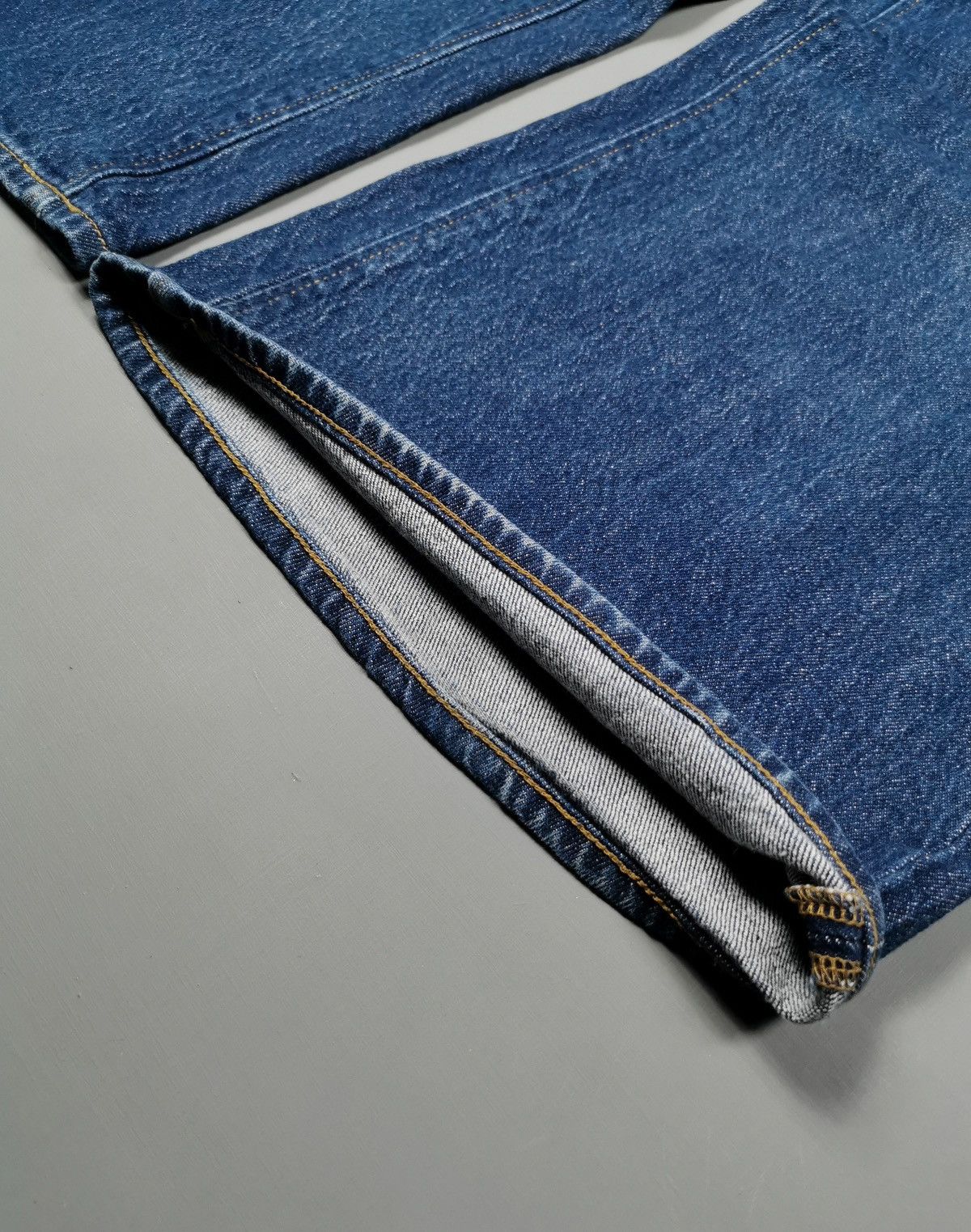 GU × Undercover Wide Flare GU Japan Denim Jeans Size US 32 / EU 48 - 3 Thumbnail